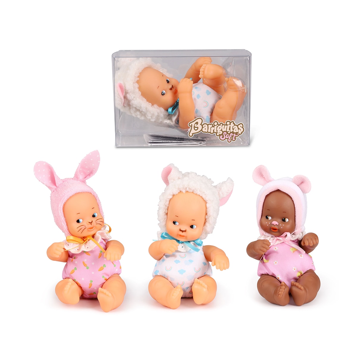 Boneca Barriguitas Soft Babies - Artigo Sortido. Envio realizado de forma aleatória 3