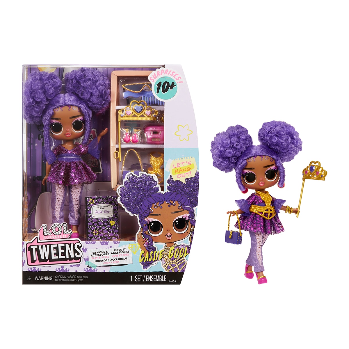 Lol Surprise – Muñeca pequeña Cassie Cool Tweens L.O.L. Surprise.