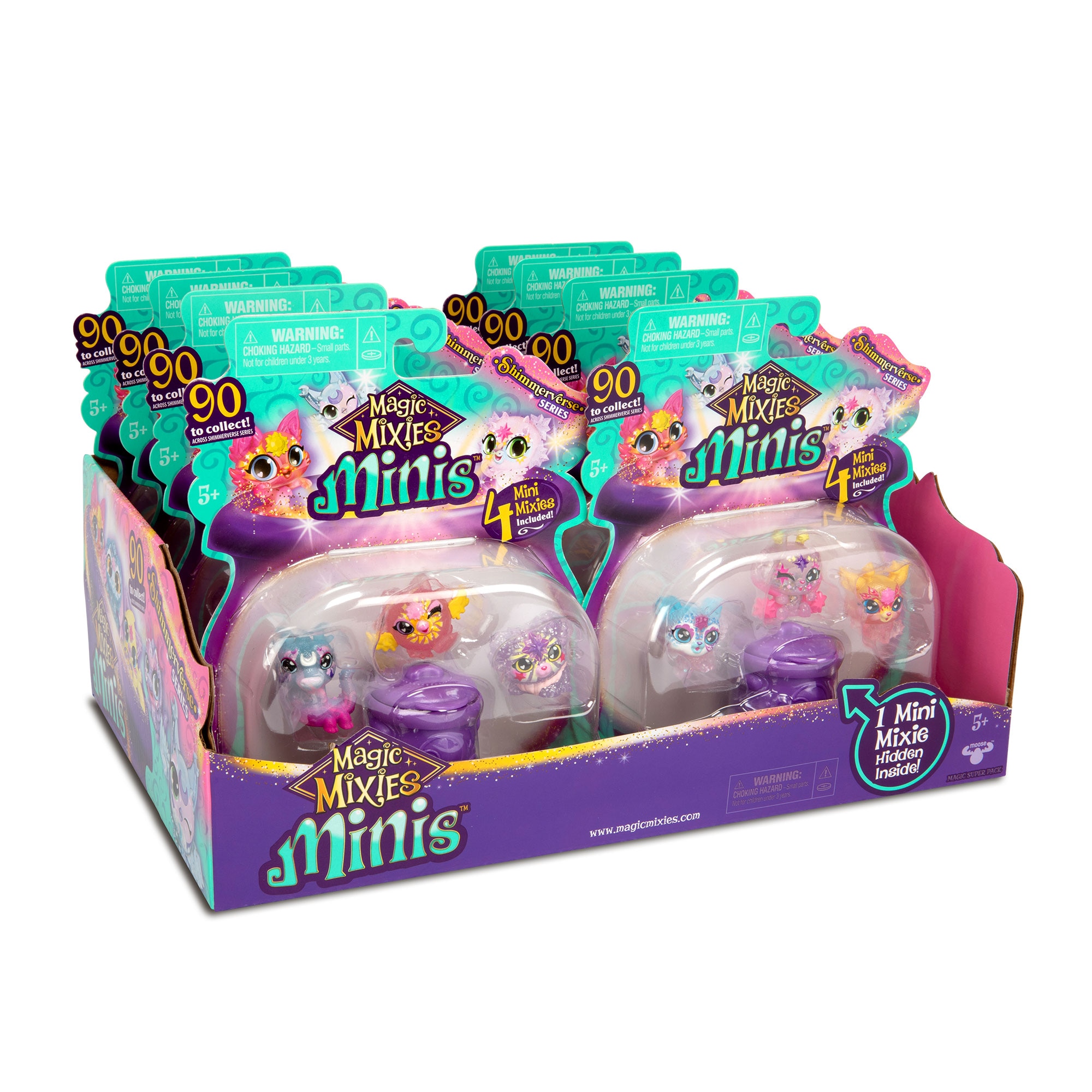 Pack Magic Mixies Minis Famosa modelos surtidos 6