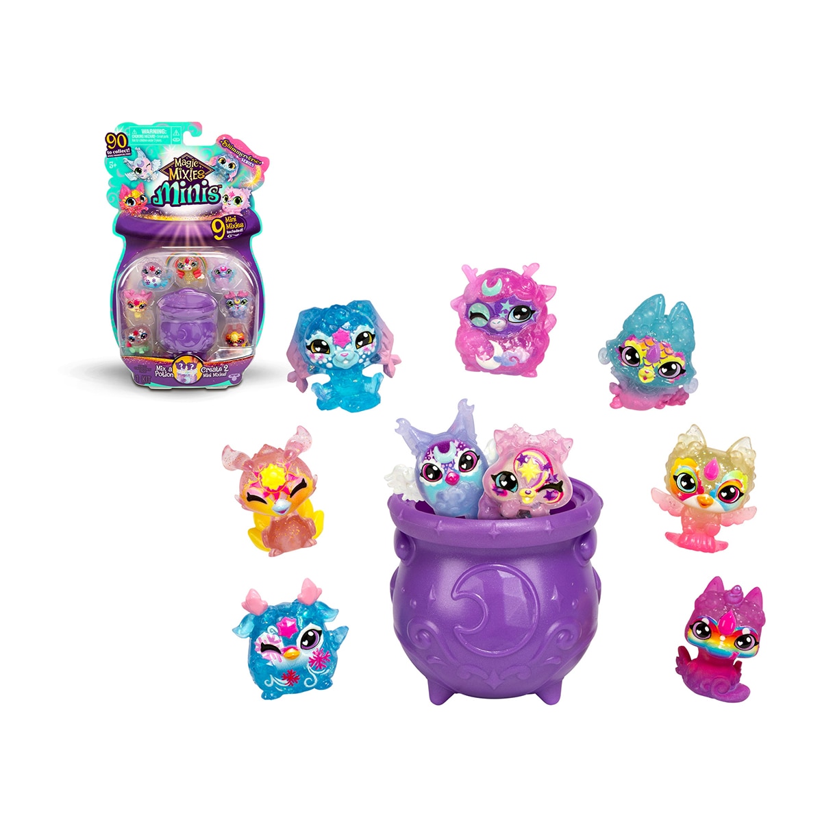 Imagen 0 de Pack Magic Mixies Minis Famosa modelos surtidos