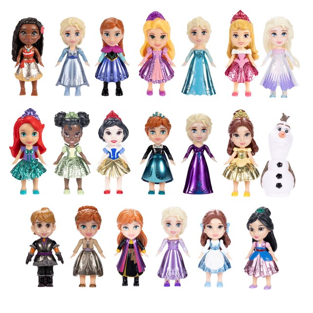 Mini muñeca 7 cm Disney Jakks Pacific modelos surtidos