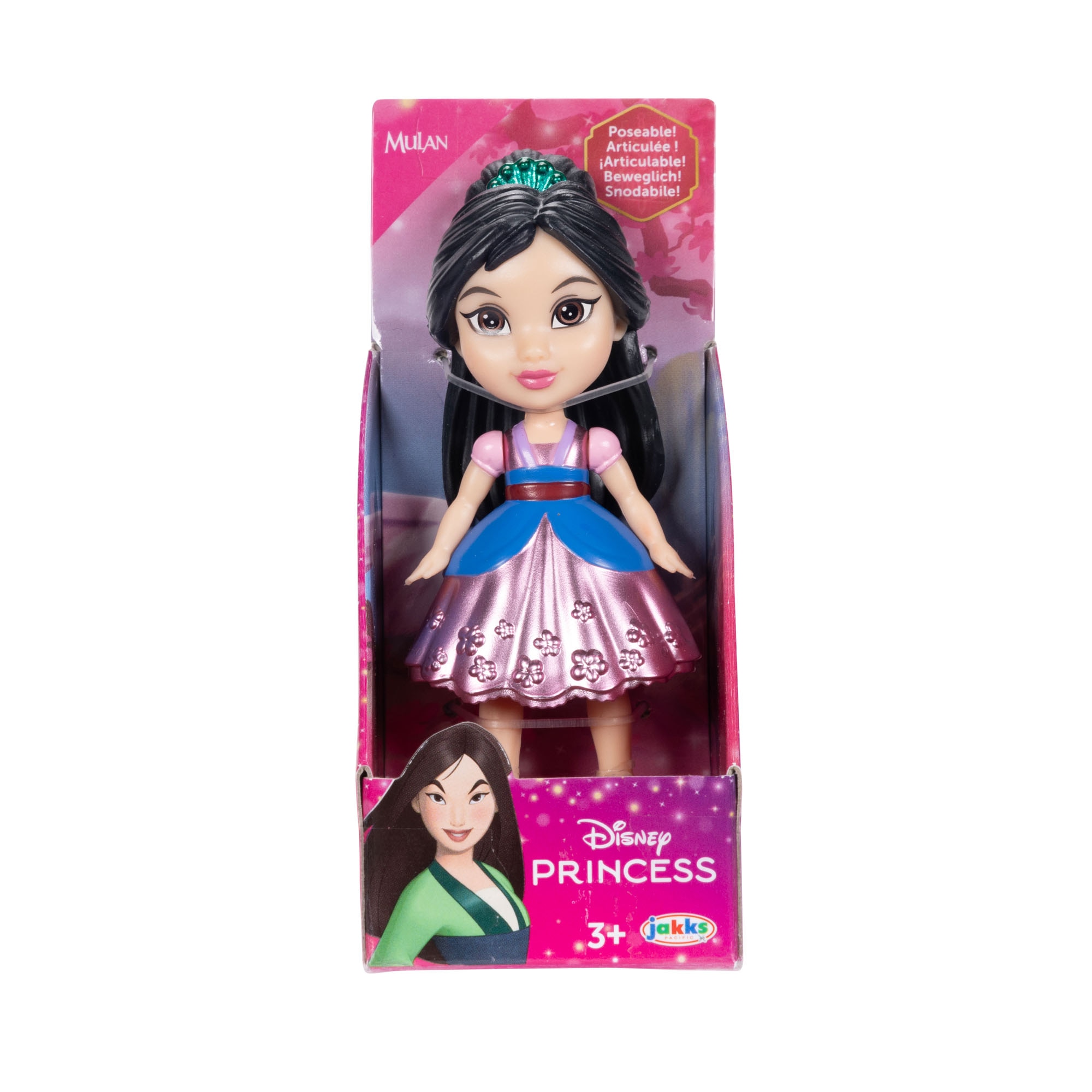 Mini muñeca 7 cm Disney Jakks Pacific modelos surtidos 9
