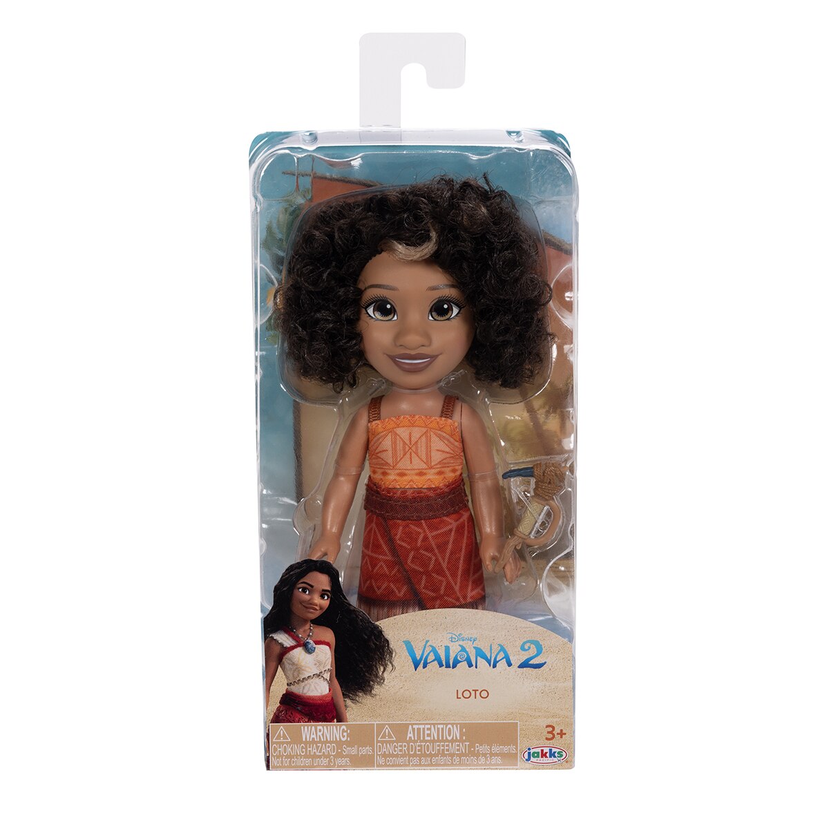 Mini muñeca 15 cm Vaiana II Petite Loto Jakks Pacific 6