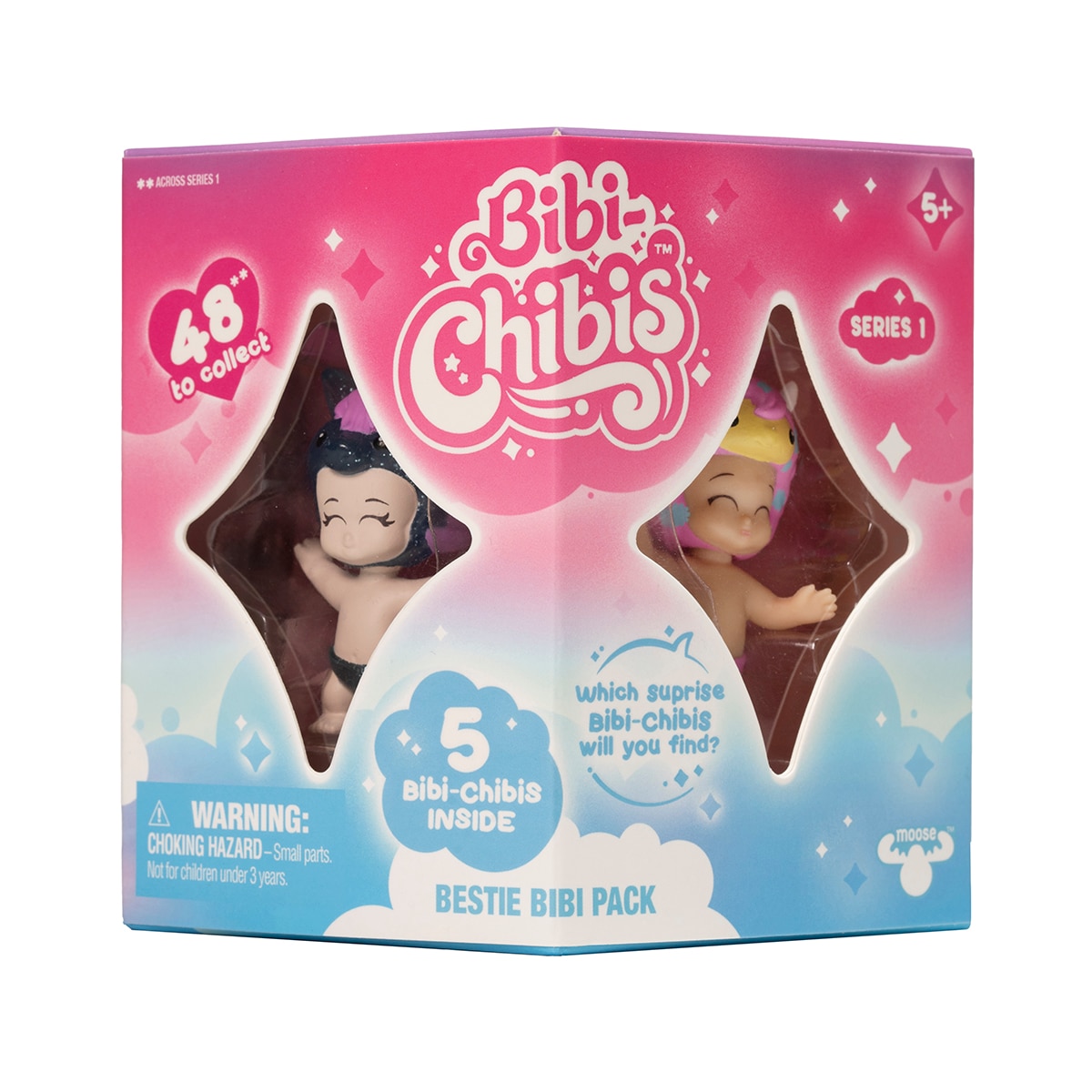 Imagen 0 de Pack 5 figuras Bibi Chibis