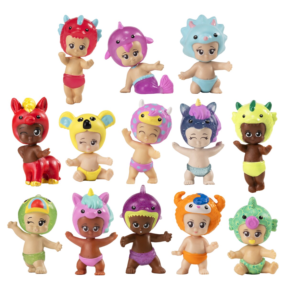 Pack 5 figuras Bibi Chibis 3
