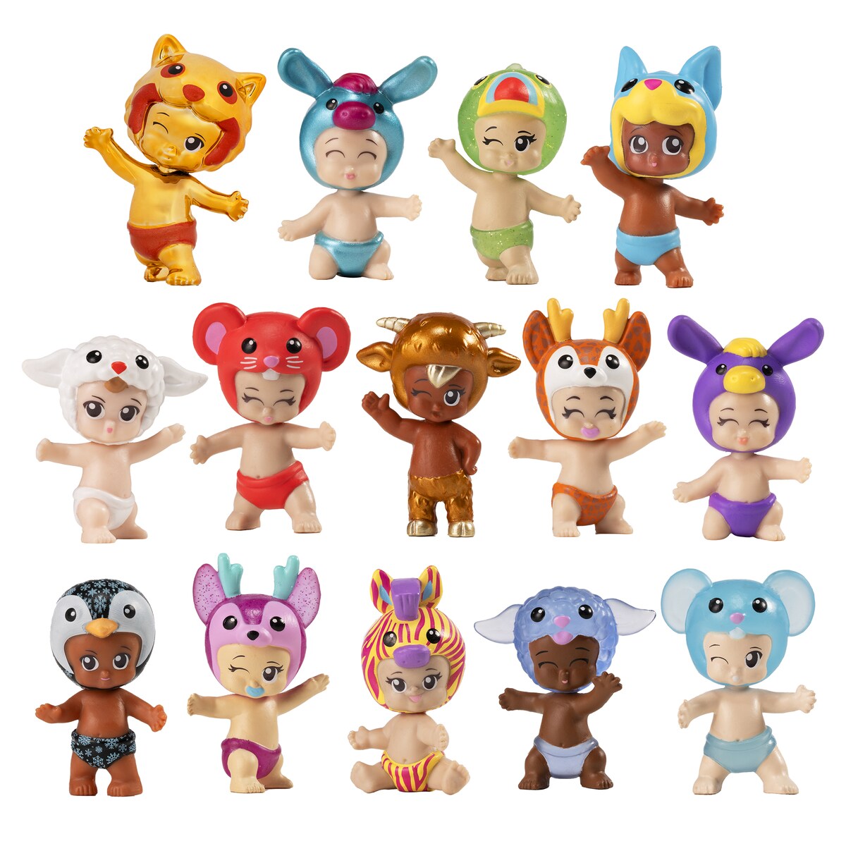 Pack 5 figuras Bibi Chibis 5