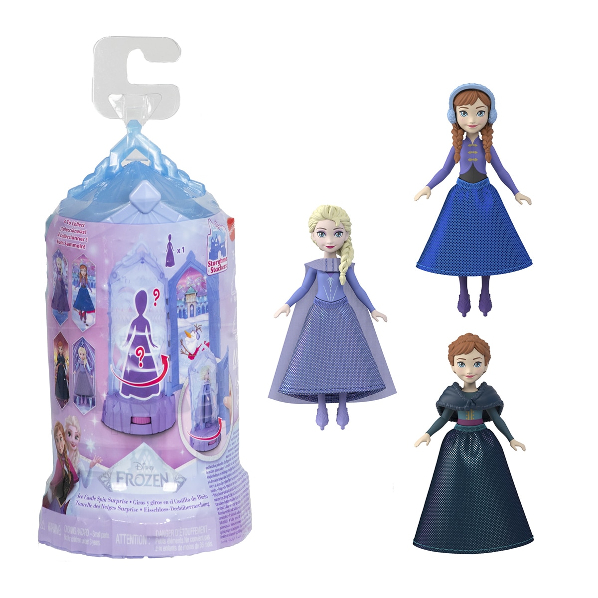 Imagen 0 de Conjunto de juego Giros y giros en el Castillo de Hielo Frozen Disney Mattel modelos surtidos