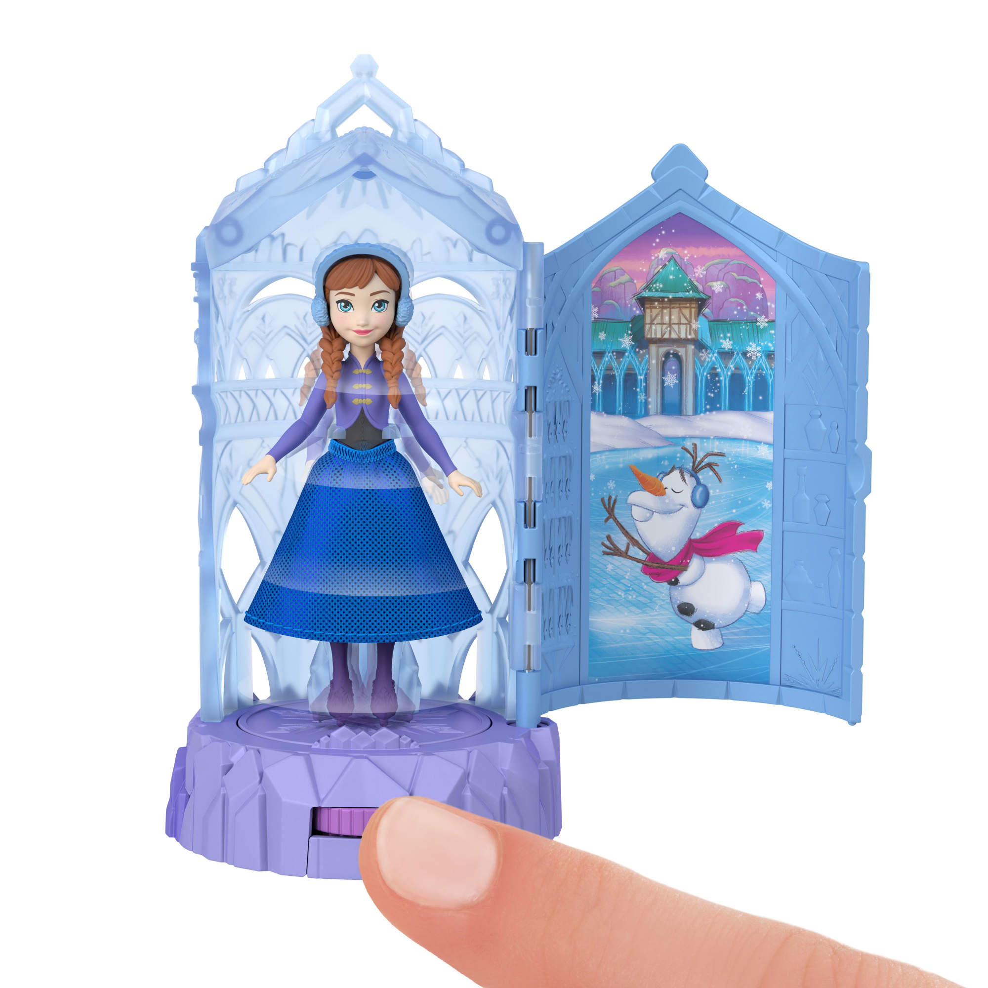 Conjunto de juego Giros y giros en el Castillo de Hielo Frozen Disney Mattel modelos surtidos 2