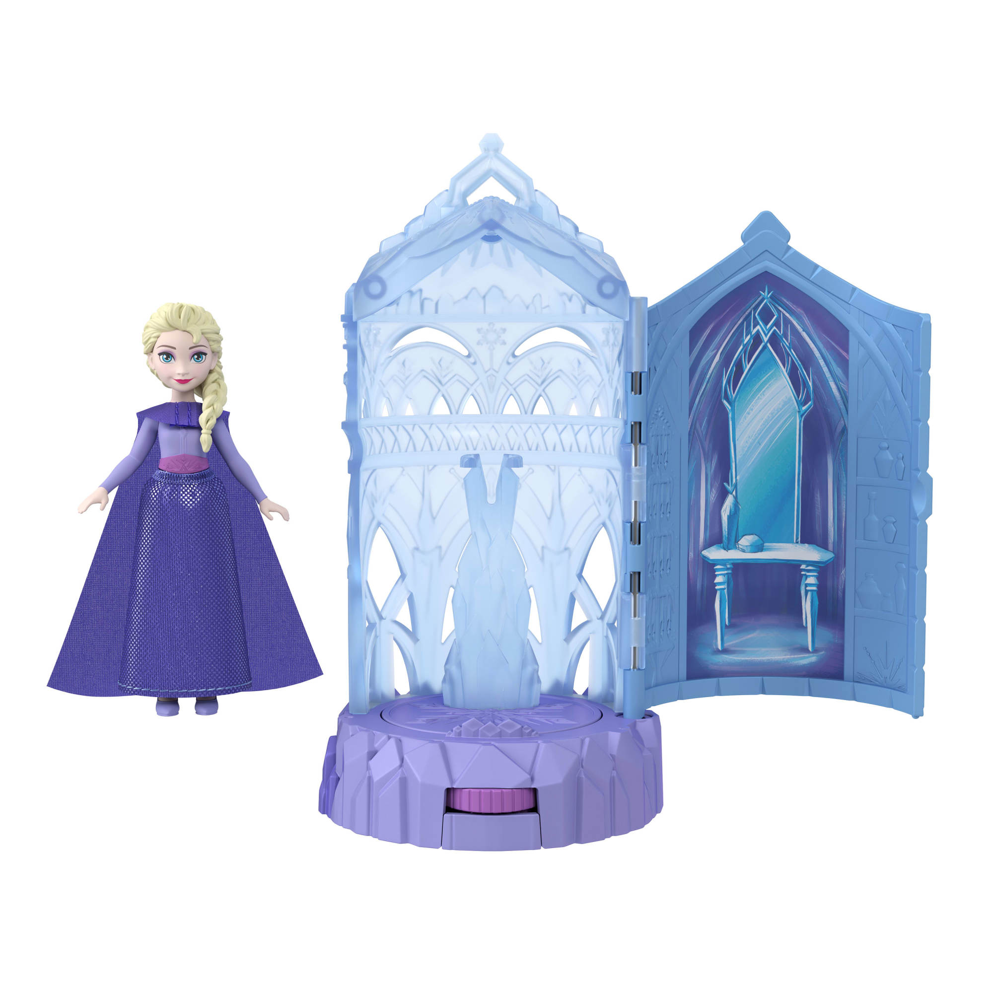 Conjunto de juego Giros y giros en el Castillo de Hielo Frozen Disney Mattel modelos surtidos 4