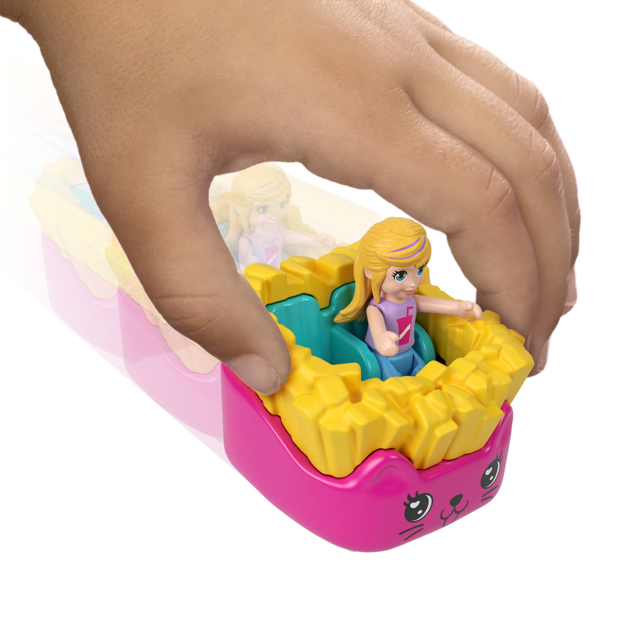 Estuche sorpresa Tiny Takeout Reveal Polly Pocket modelos surtidos 4