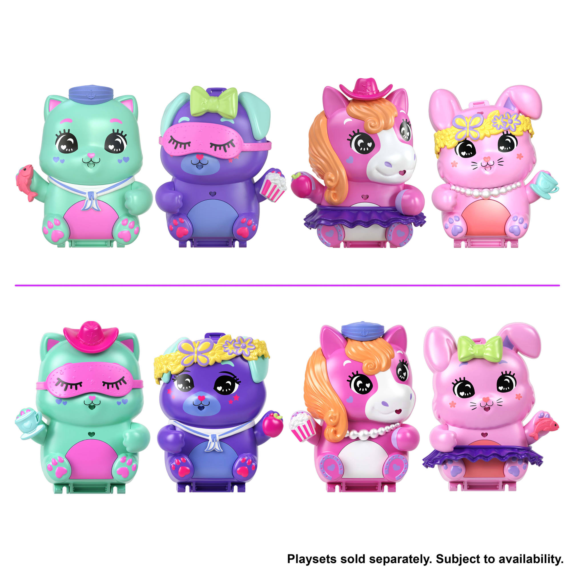 Estuche básico Pocket World Polly Pocket modelos surtidos 4