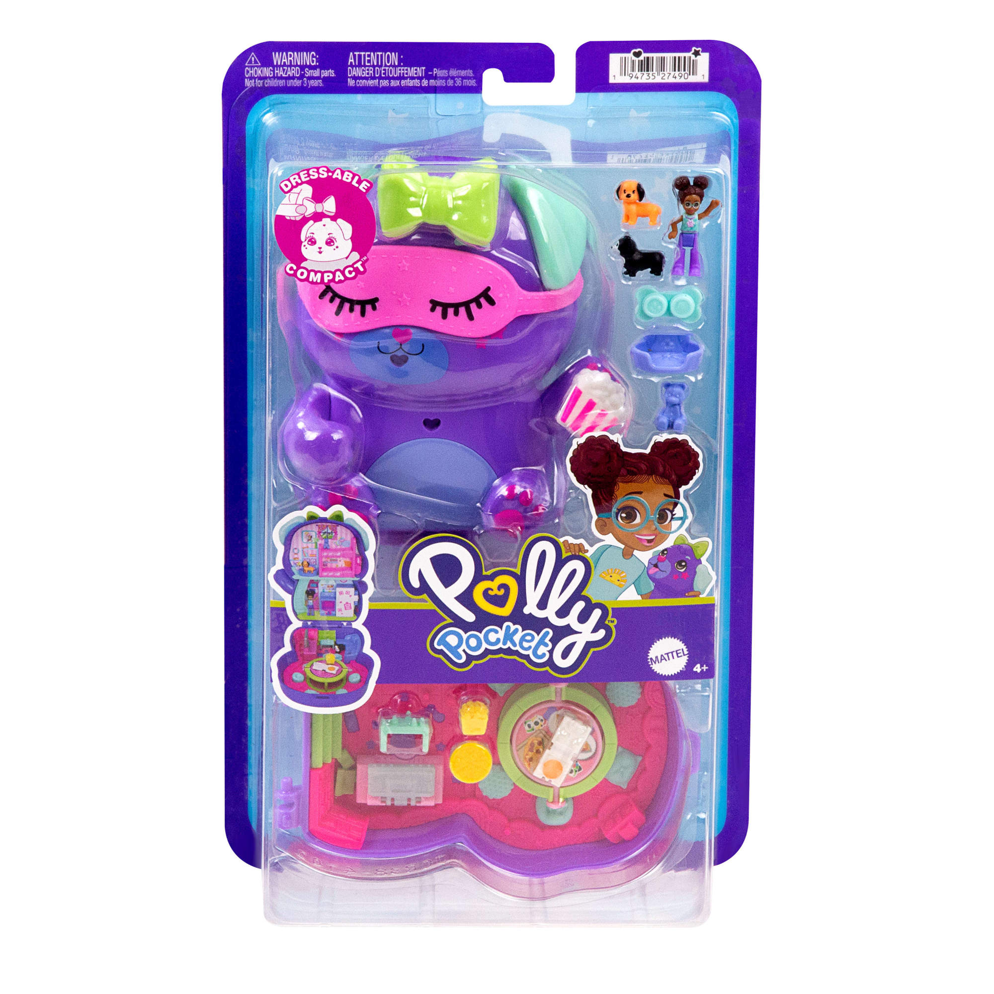 Estuche básico Pocket World Polly Pocket modelos surtidos 6