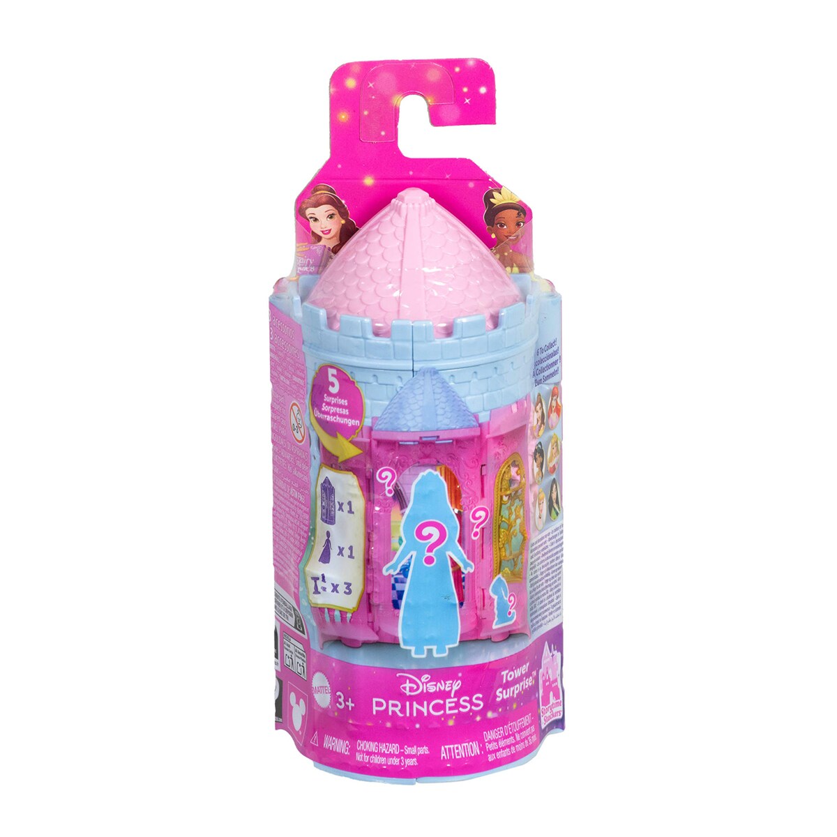 Conjunto de juego apilables Tower Surprise Princess Disney Princesas Mattel modelos surtidos 1