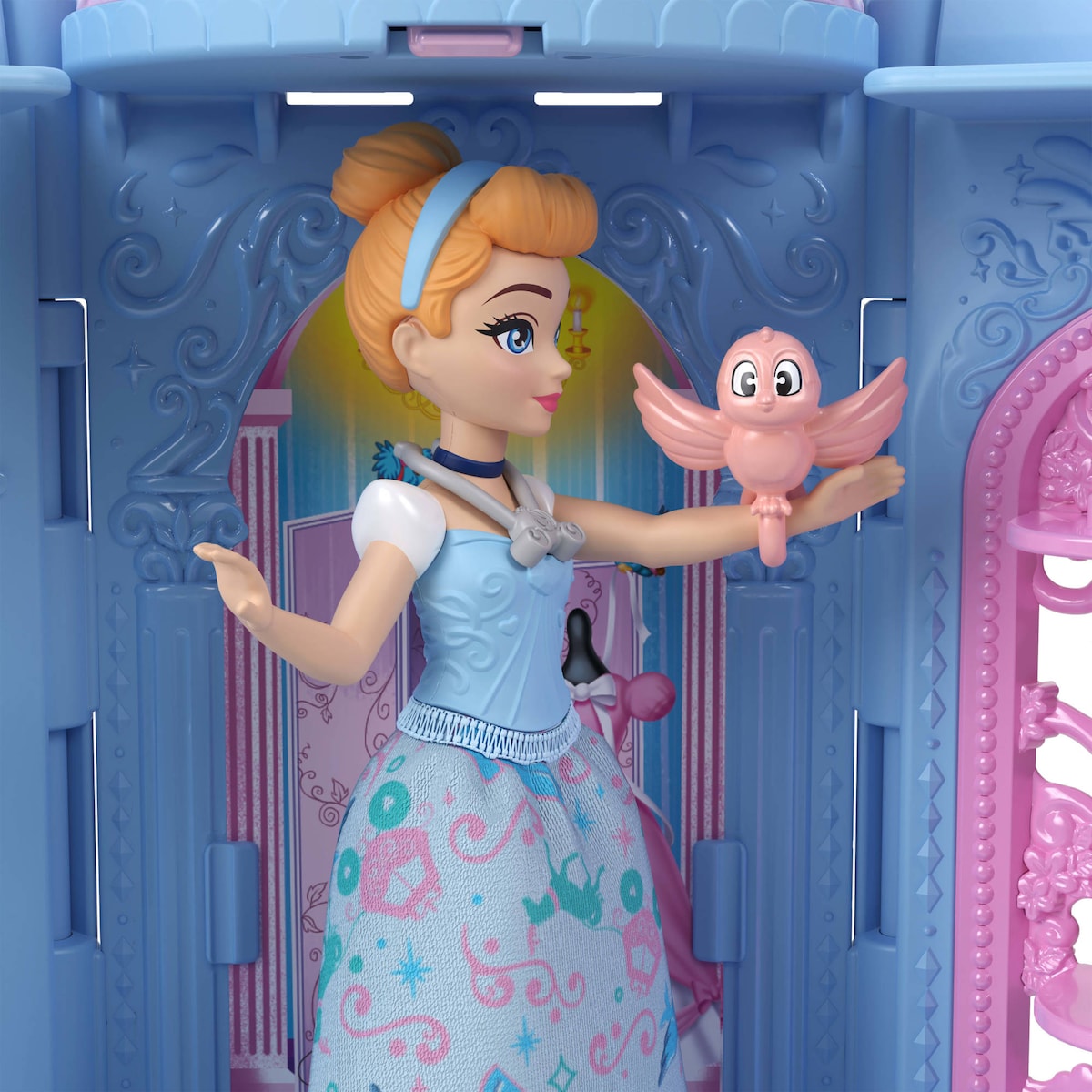 Conjunto de juego apilables Tower Surprise Princess Disney Princesas Mattel modelos surtidos 6