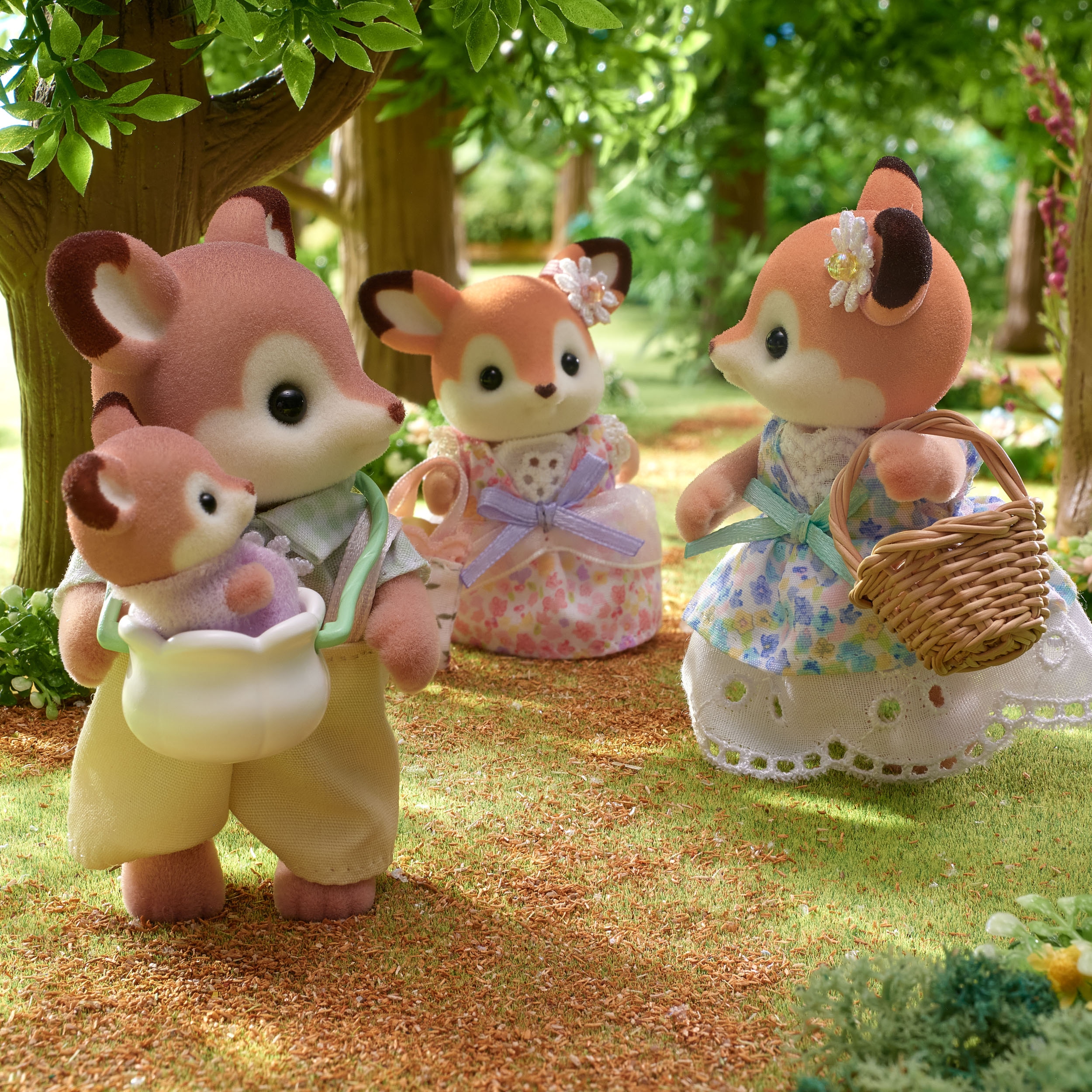 Familia Ciervo Sylvanian Families 2