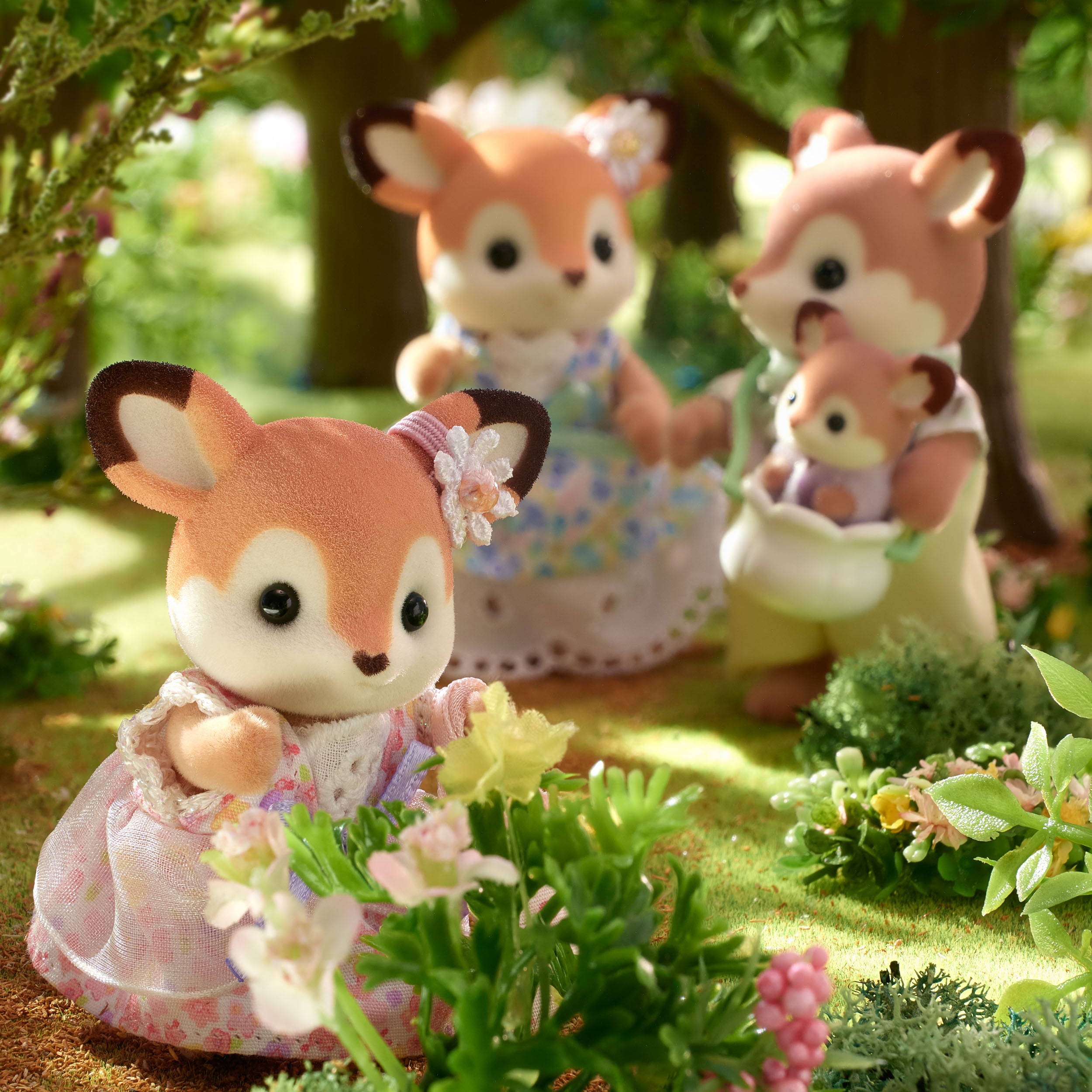 Familia Ciervo Sylvanian Families 3