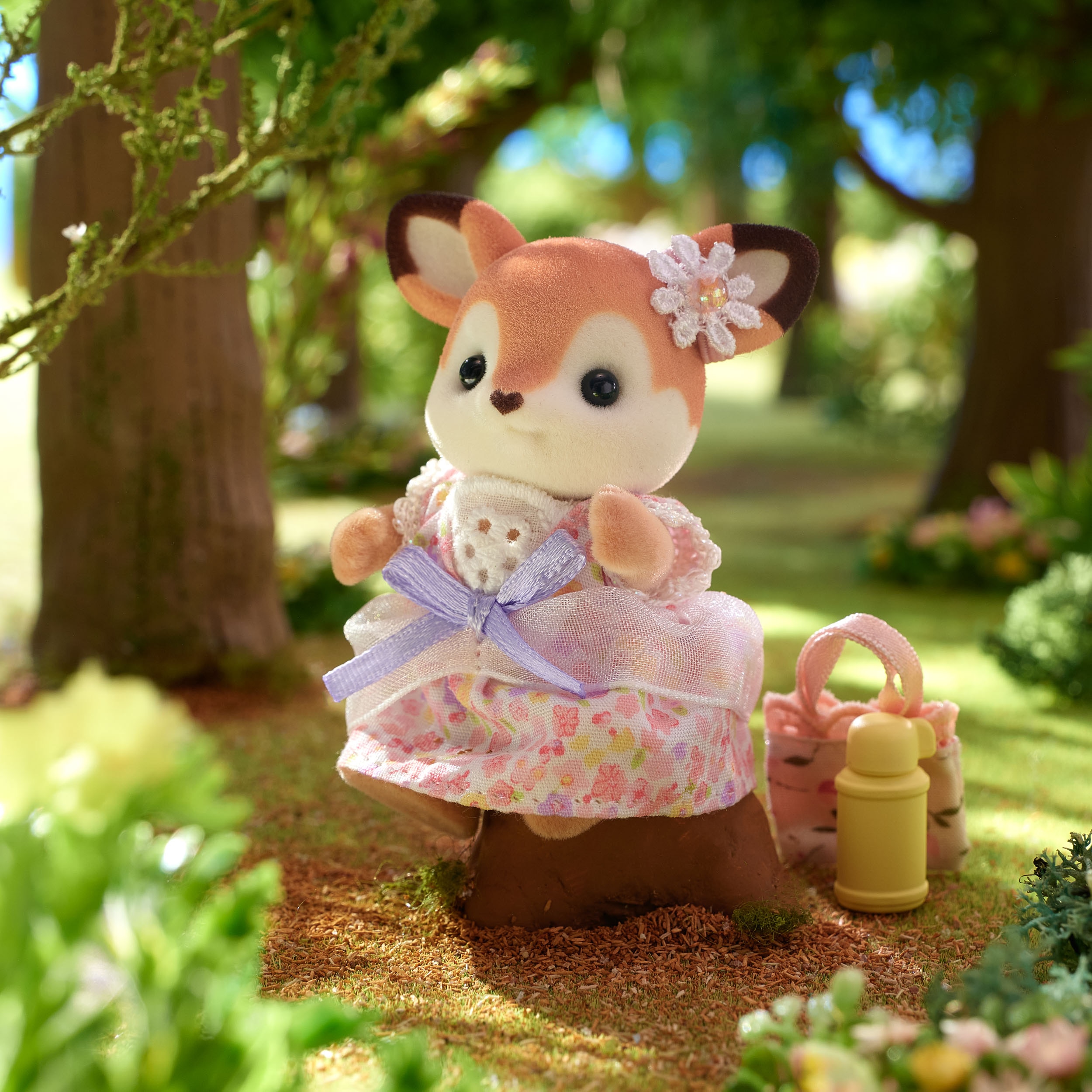 Familia Ciervo Sylvanian Families 4