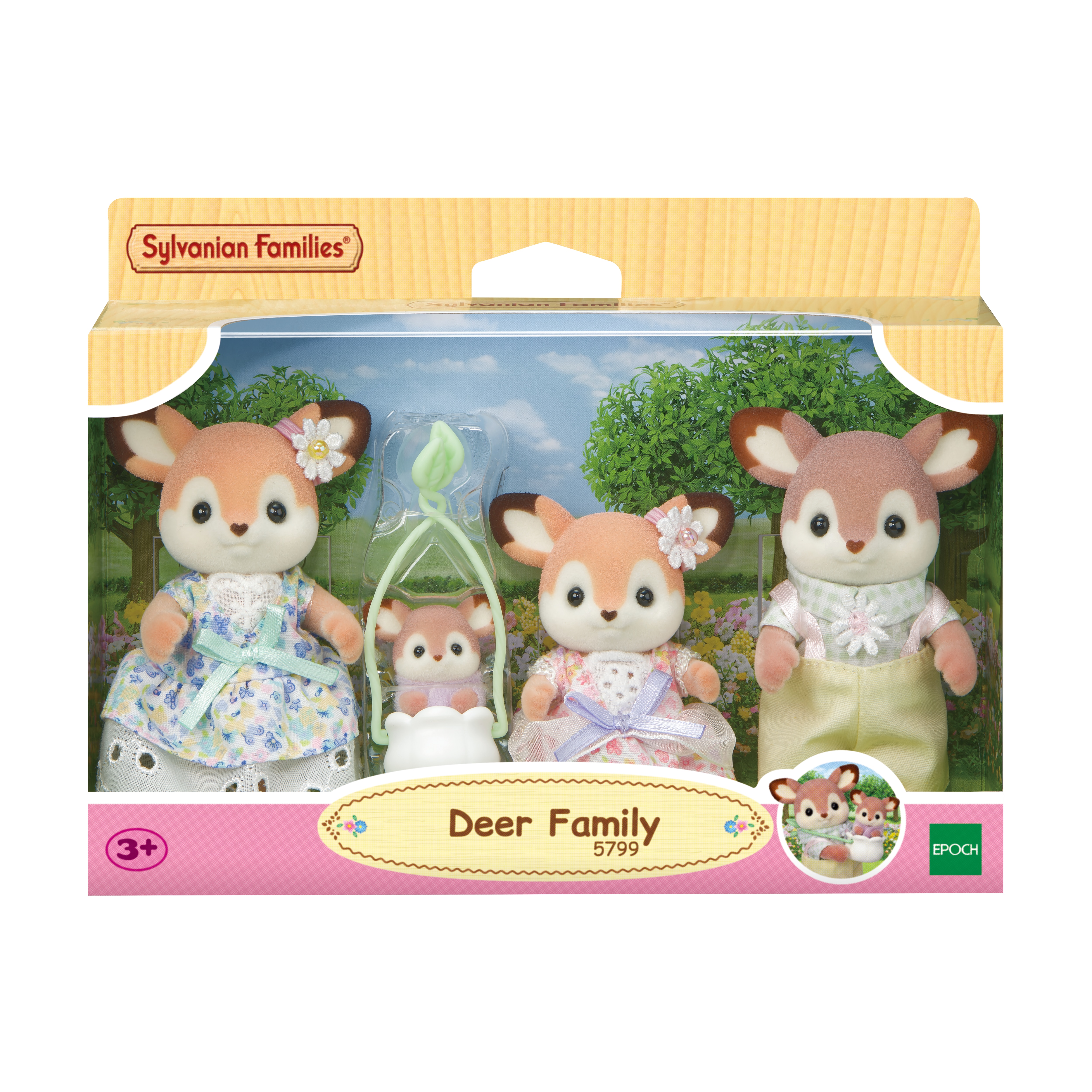 Familia Ciervo Sylvanian Families 8
