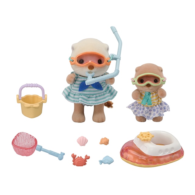 Set Hermanas Nutria Marina Sylvanian Families