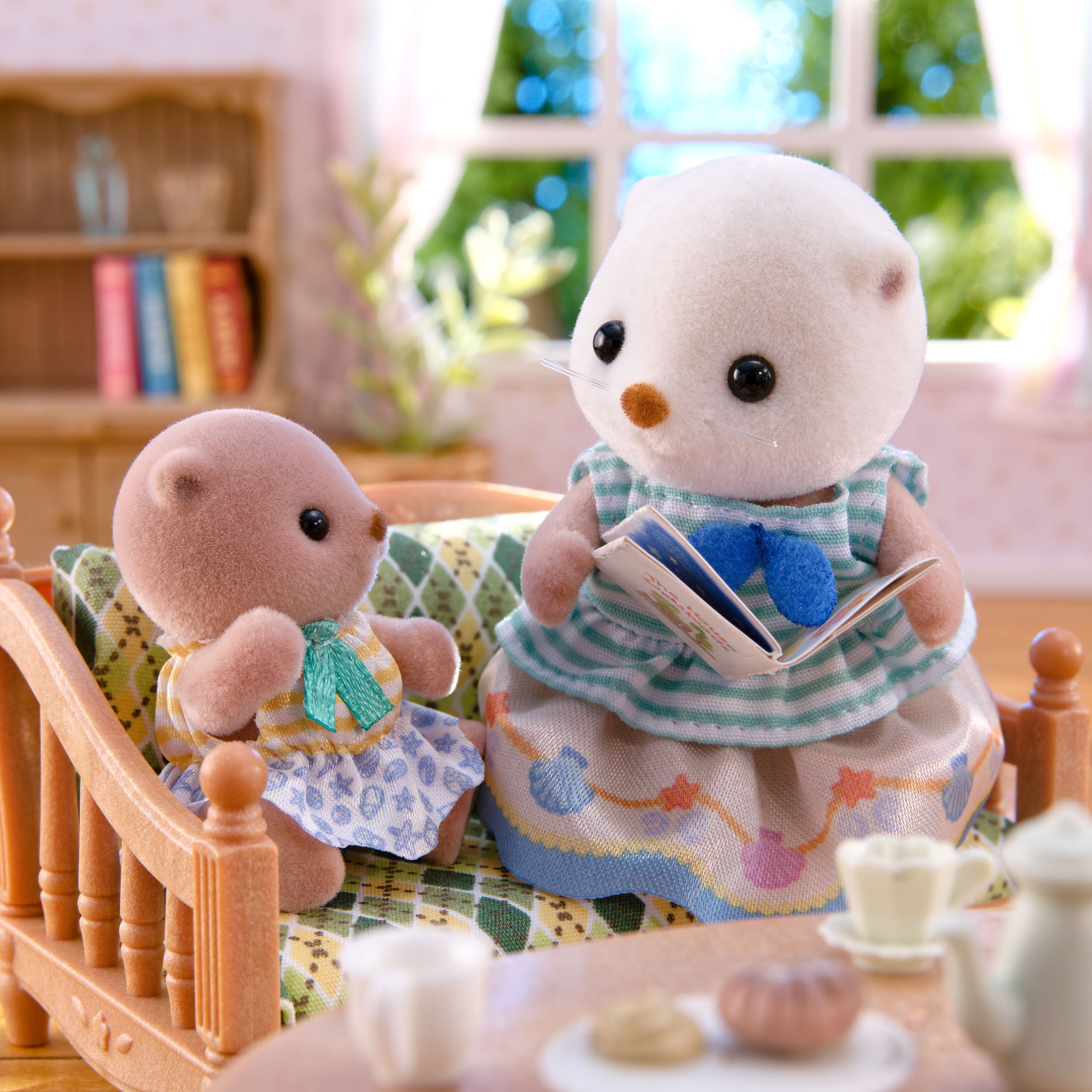 Set Hermanas Nutria Marina Sylvanian Families 2