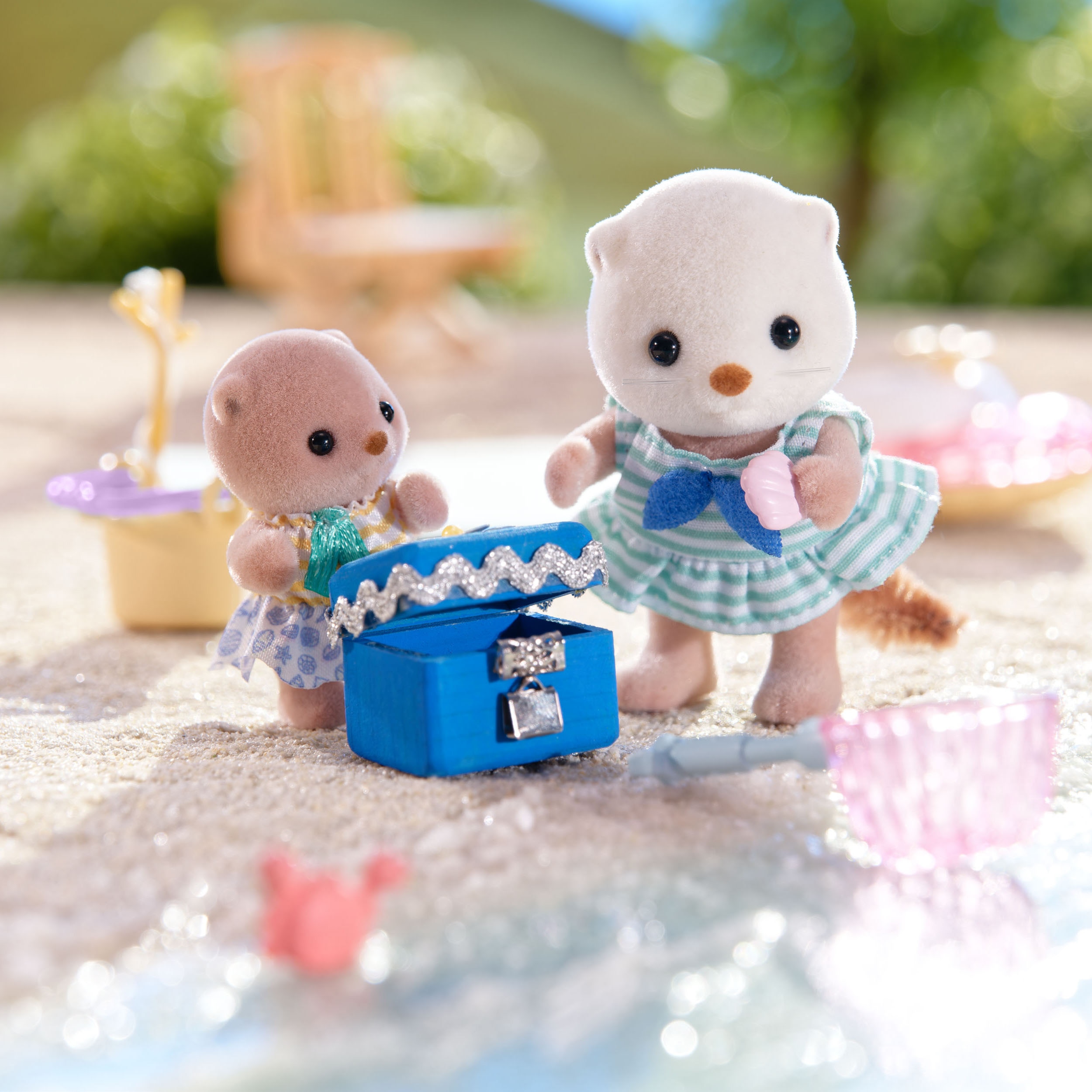 Set Hermanas Nutria Marina Sylvanian Families 5