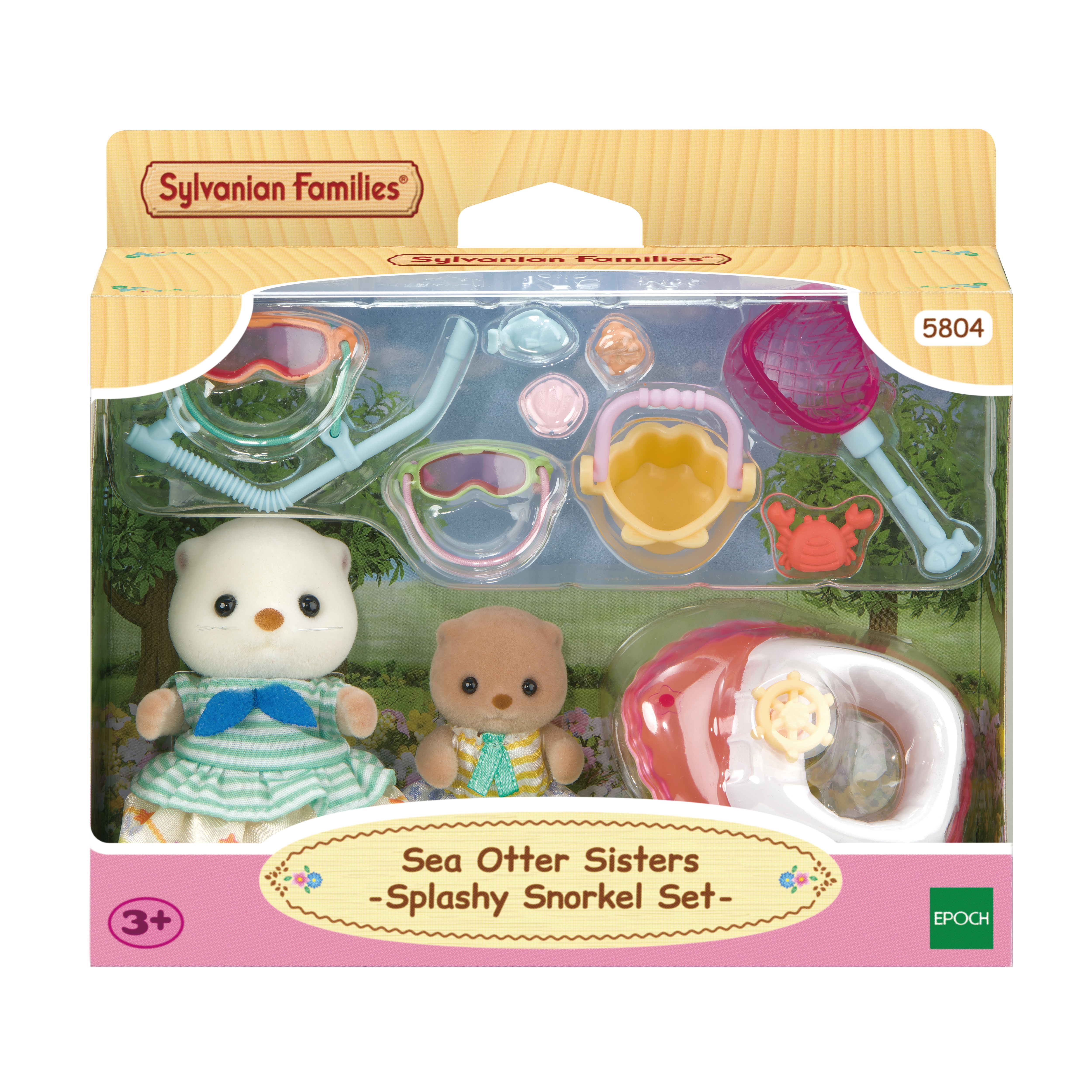 Set Hermanas Nutria Marina Sylvanian Families 7