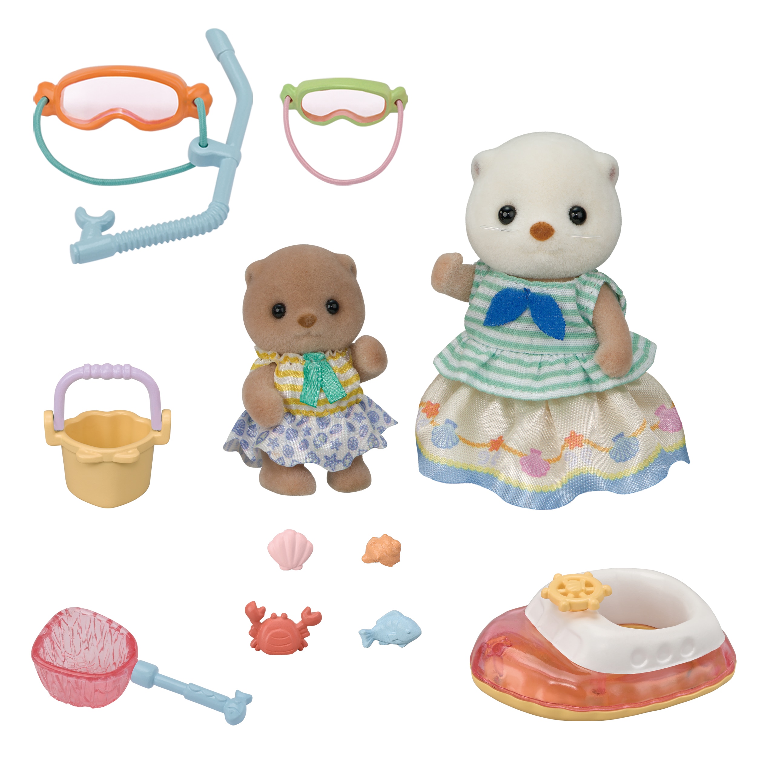 Set Hermanas Nutria Marina Sylvanian Families 9