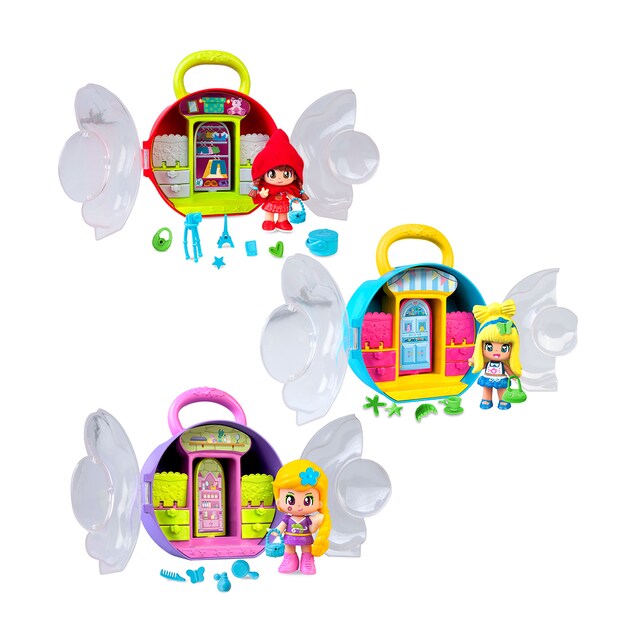 Imagen 0 de Surtido de 3 bolsos con asa, armarios de cuentos con diferentes compartimentos
