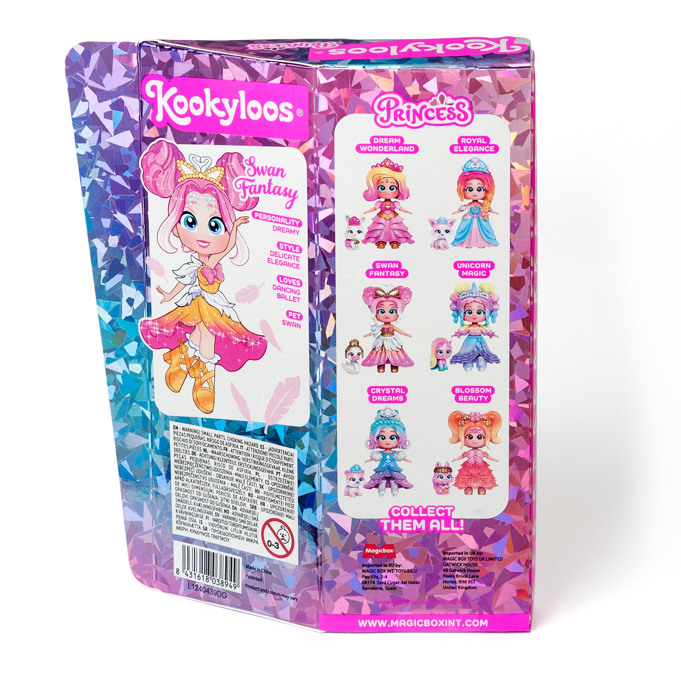 Minimuñeca Kookyloos Princess modelos surtidos 12