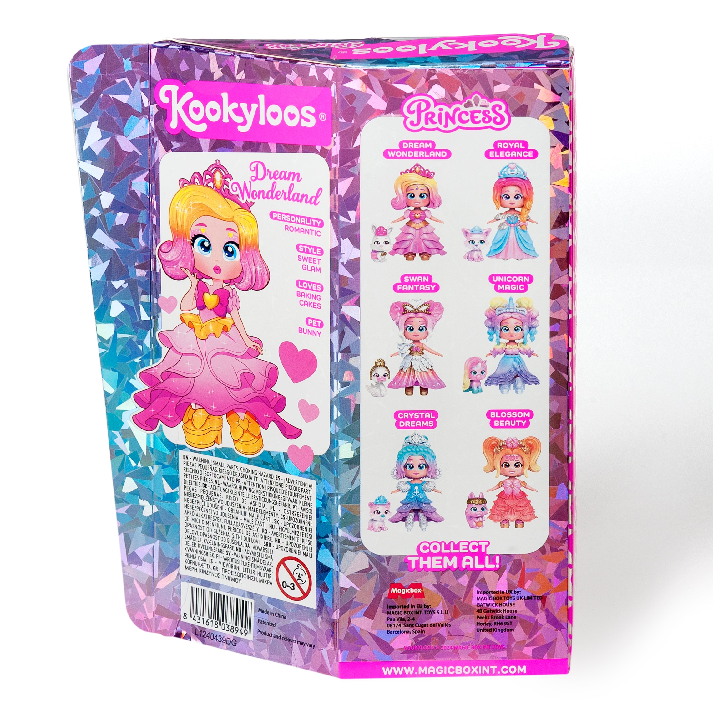 Minimuñeca Kookyloos Princess modelos surtidos 13