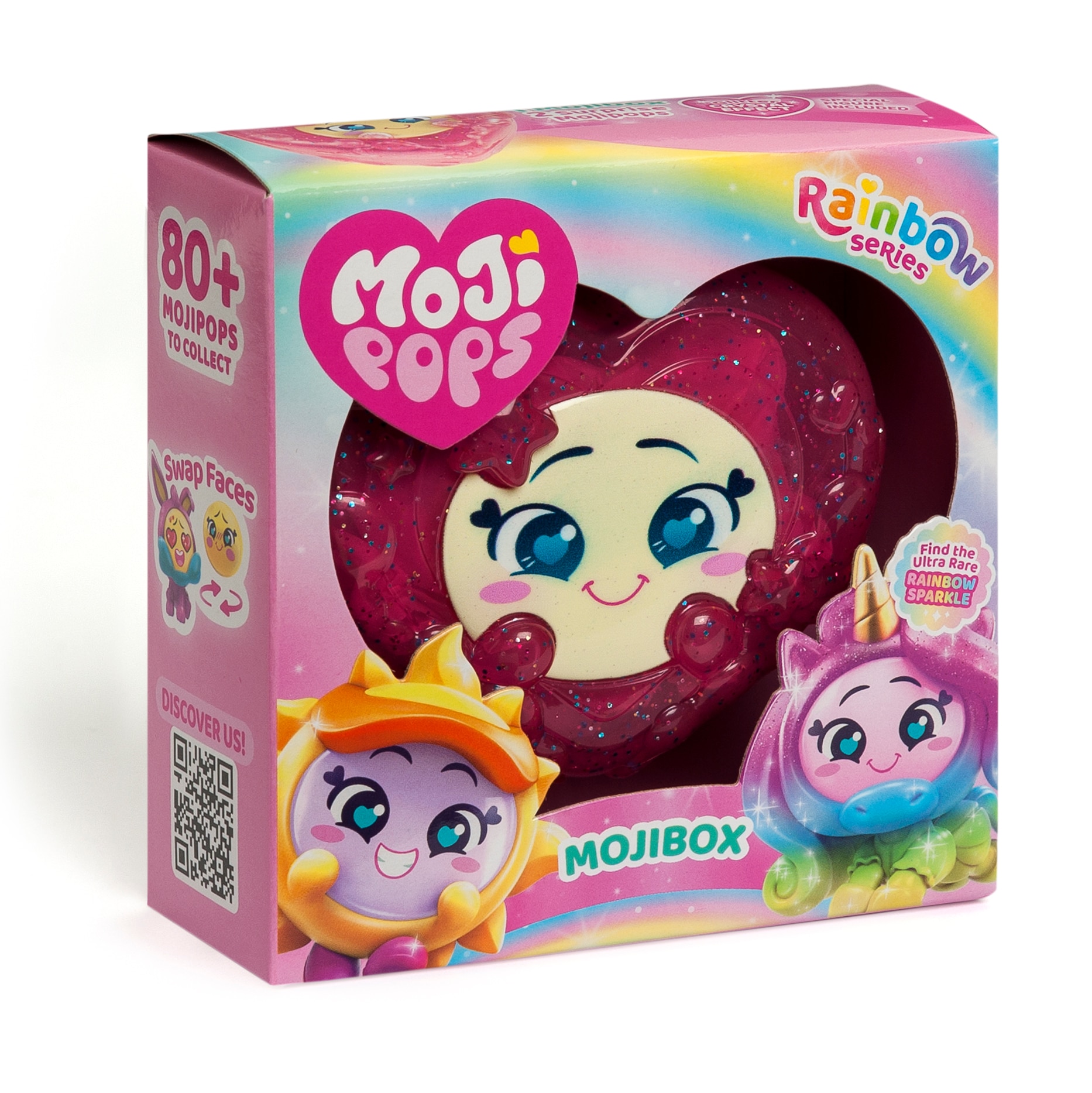 Minimuñeca Rainbow Series Mojibox Mojipops modelos surtidos 4