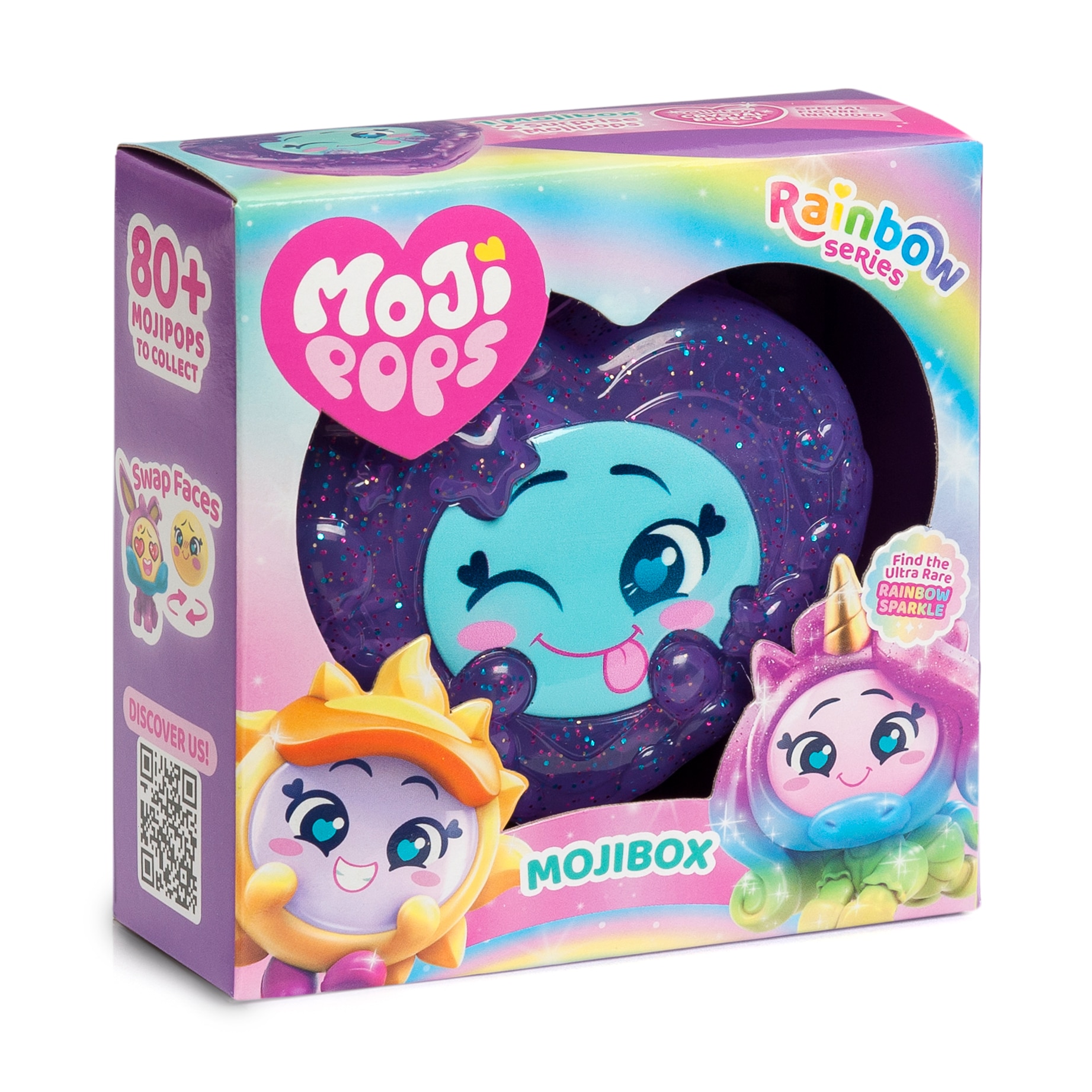 Minimuñeca Rainbow Series Mojibox Mojipops modelos surtidos 6