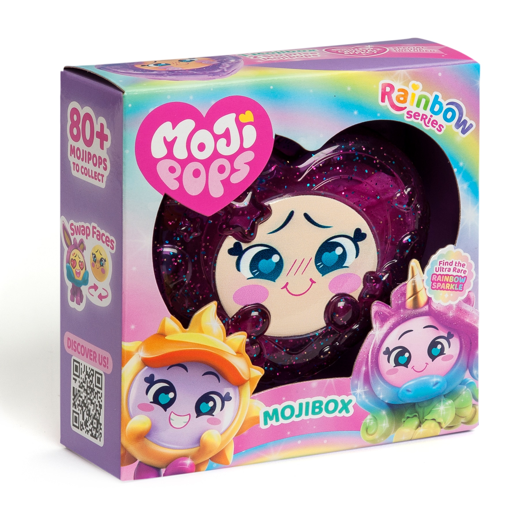 Minimuñeca Rainbow Series Mojibox Mojipops modelos surtidos 7