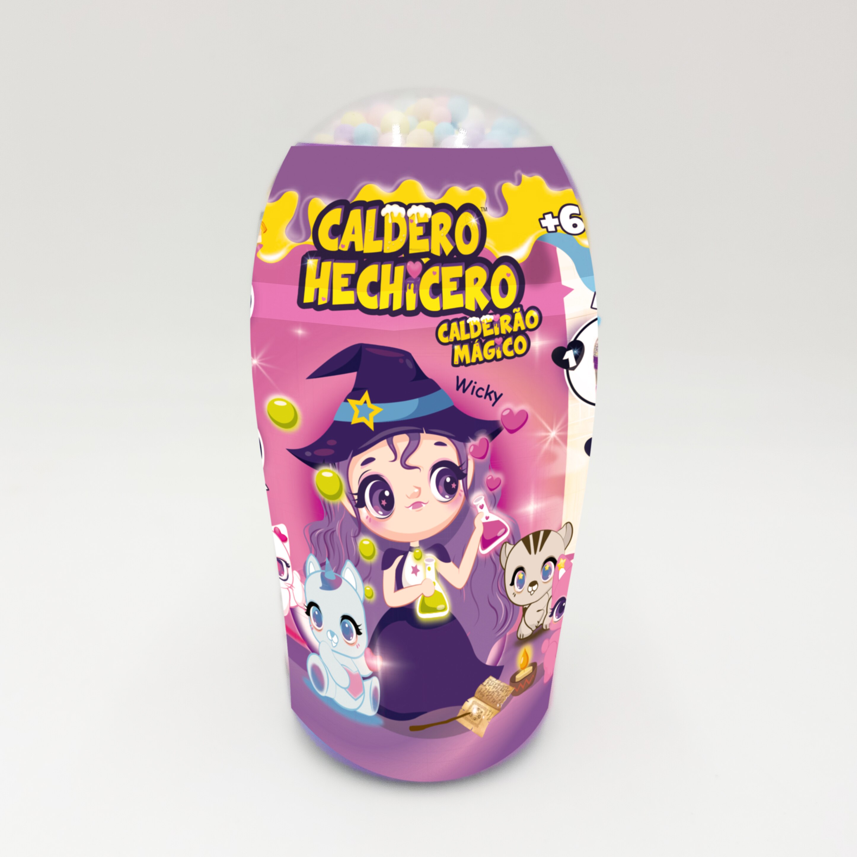 Mascota encantada Caldero Hechicero Bizak modelos surtidos 2