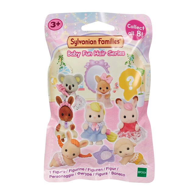 Imagen 0 de Bolsa Bebé Sorpresa Edición Fun Hair Sylvanian Families modelos surtidos