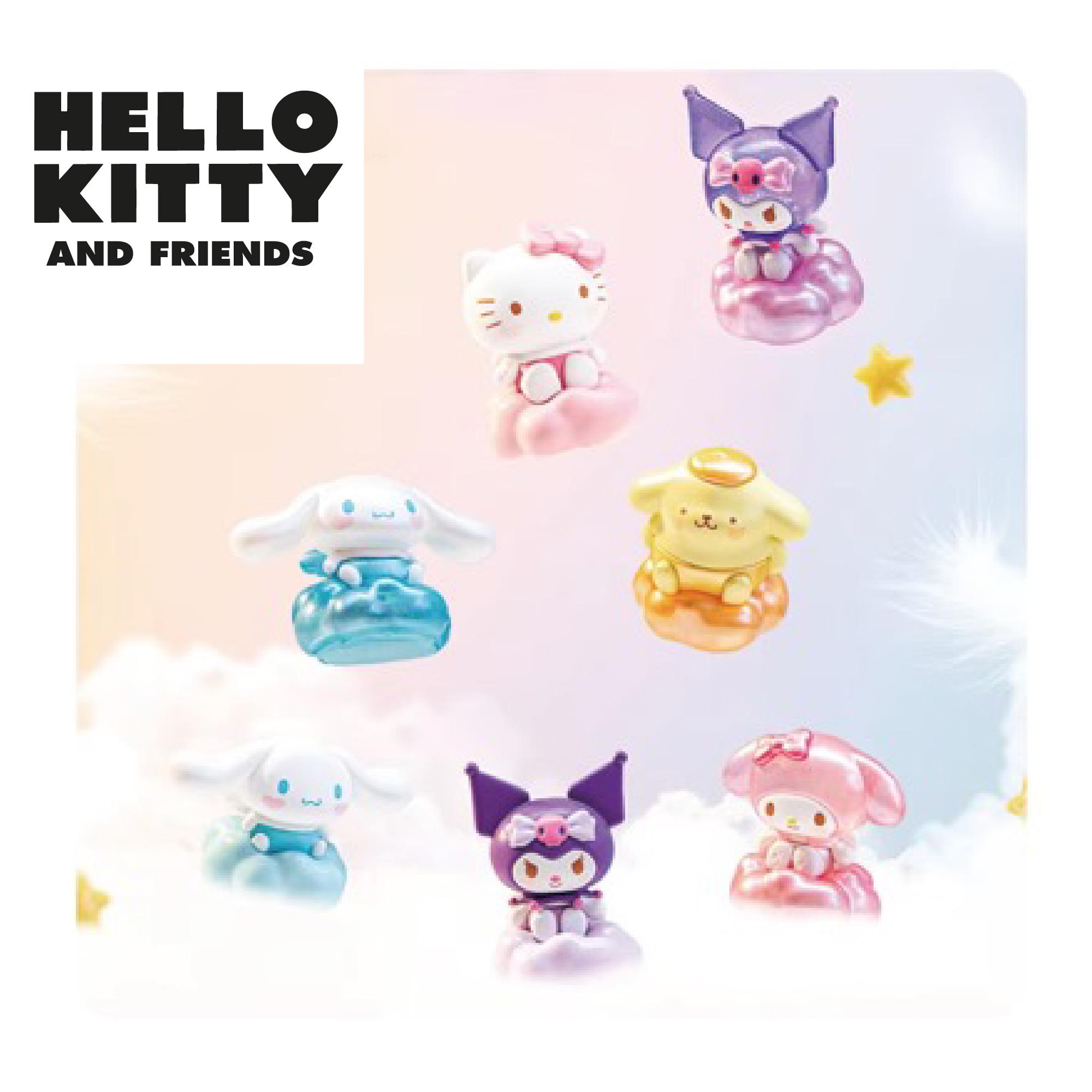 Saqueta com Figuras Baby Angel Hello Kitty - Artigo Sortido. Envio realizado de forma aleatória 20