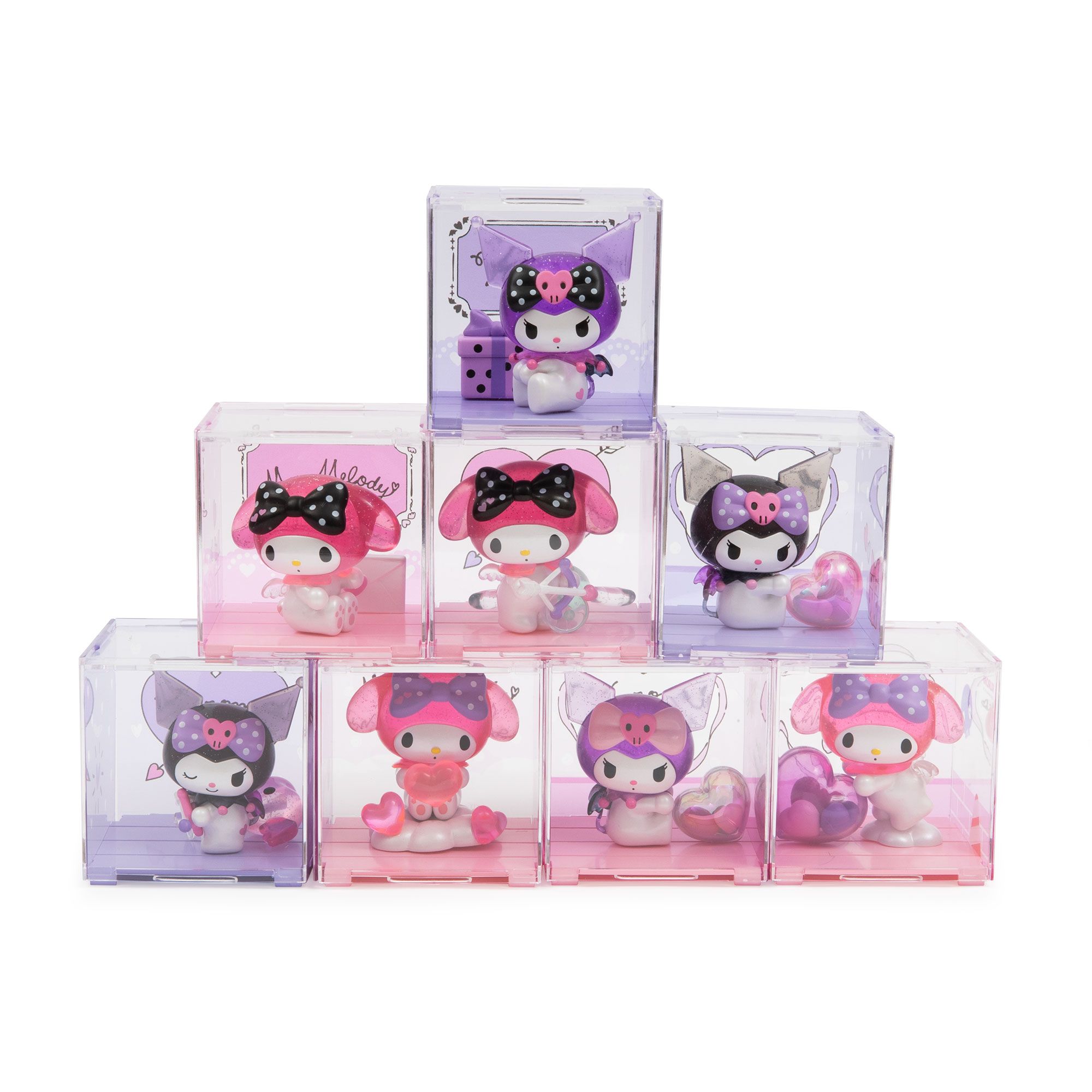 Mini caja Kuromi & My Melody Hello Kitty Famosa 3