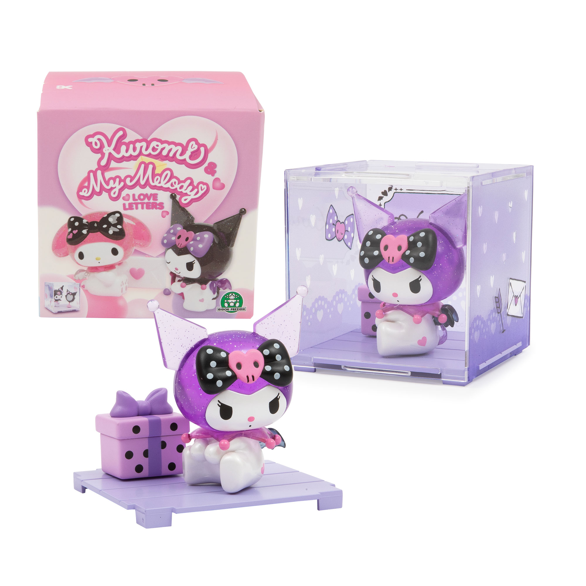 Mini caja Kuromi & My Melody Hello Kitty Famosa 5