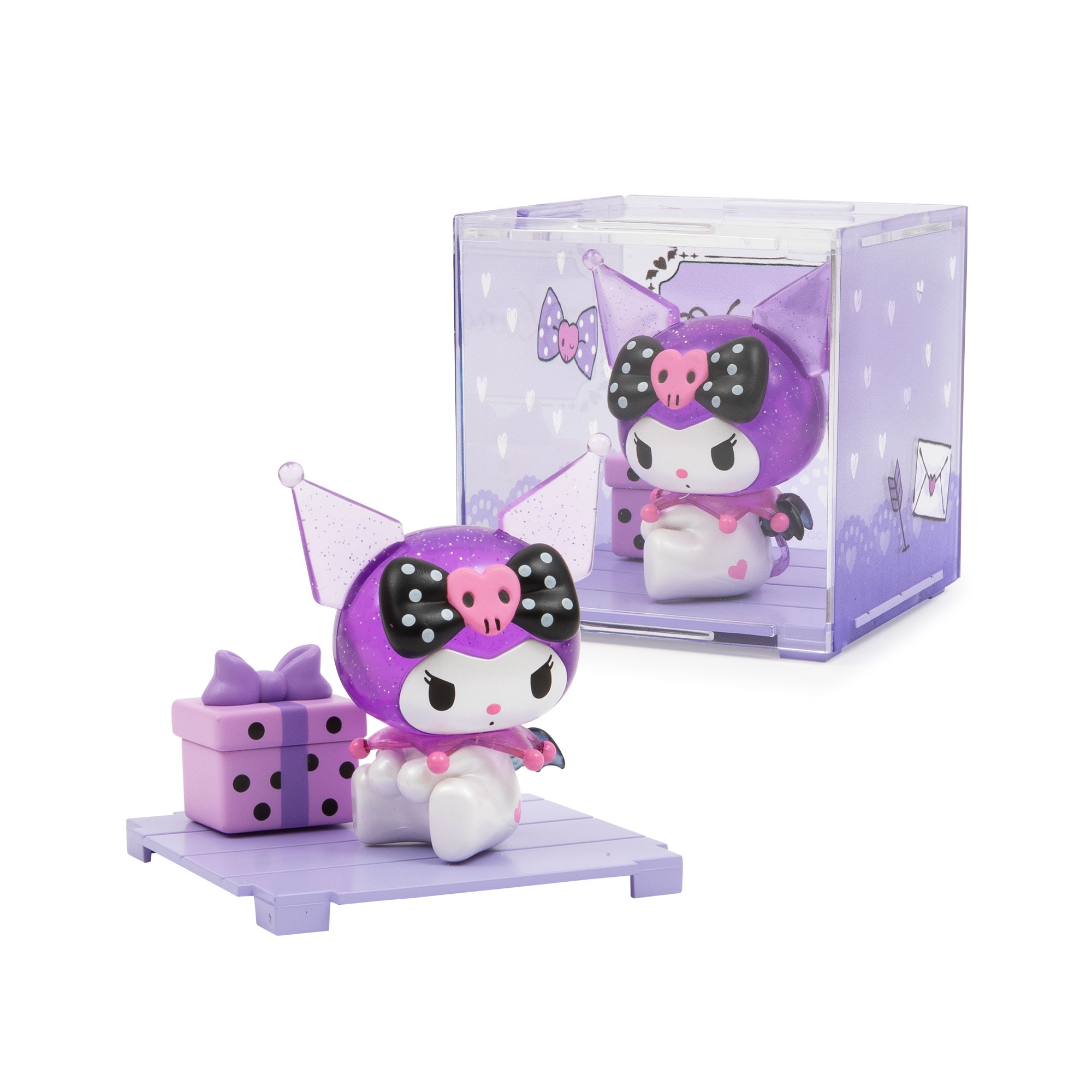 Mini caja Kuromi & My Melody Hello Kitty Famosa 6