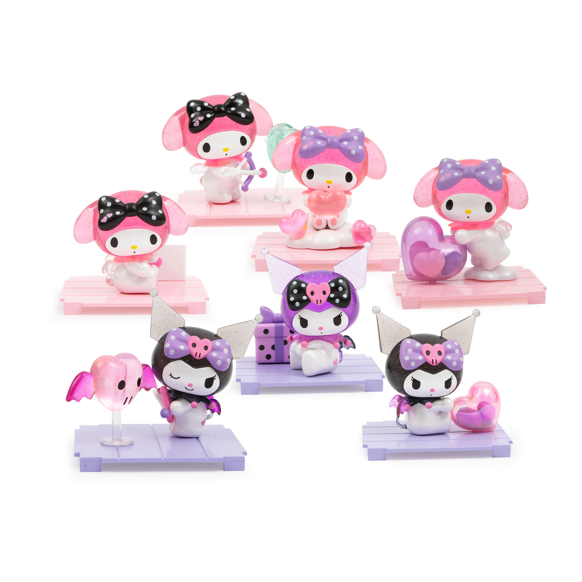Mini caja Kuromi & My Melody Hello Kitty Famosa 7