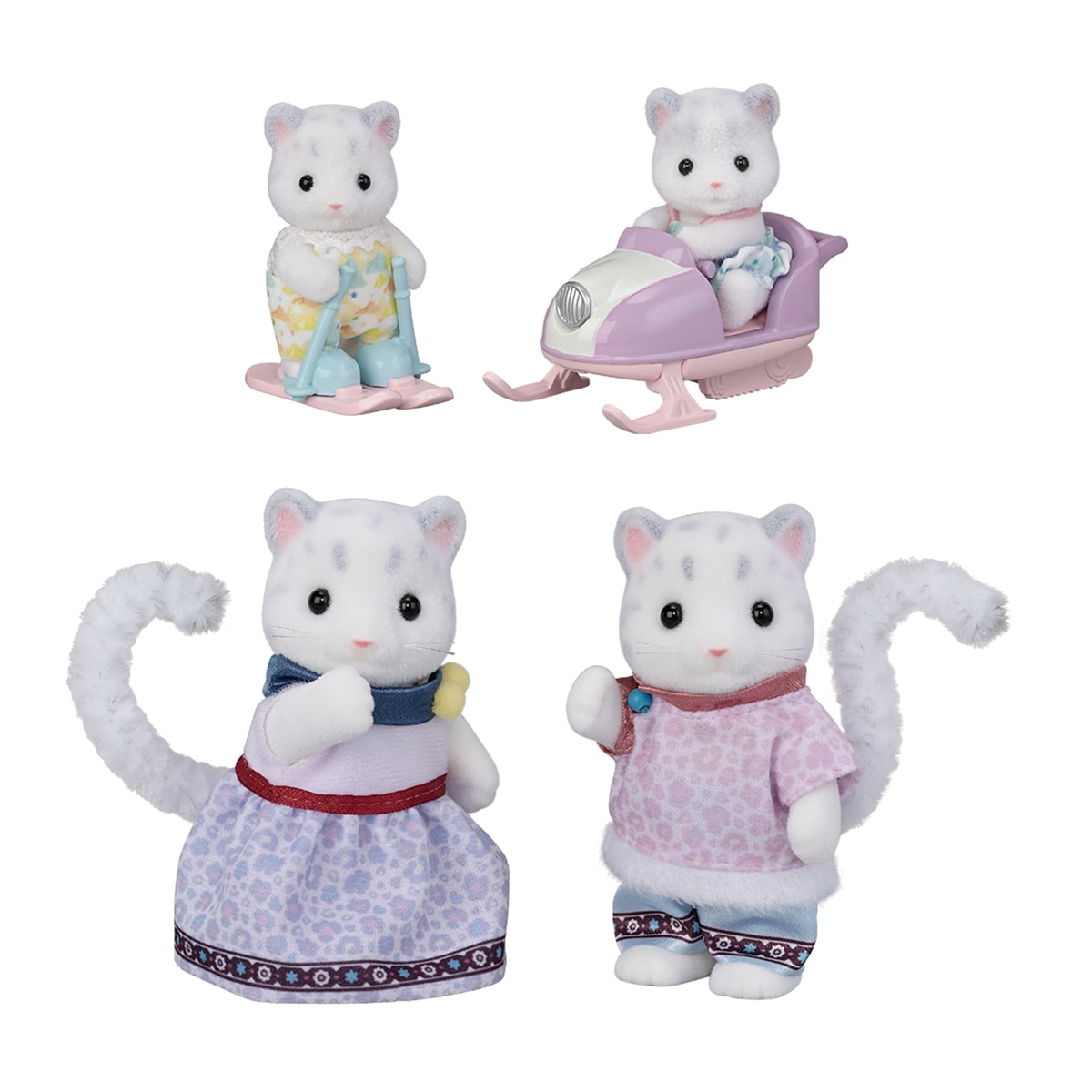 Sylvanian Families – Familia Leopardo de las Nieves Sylvanian Families.