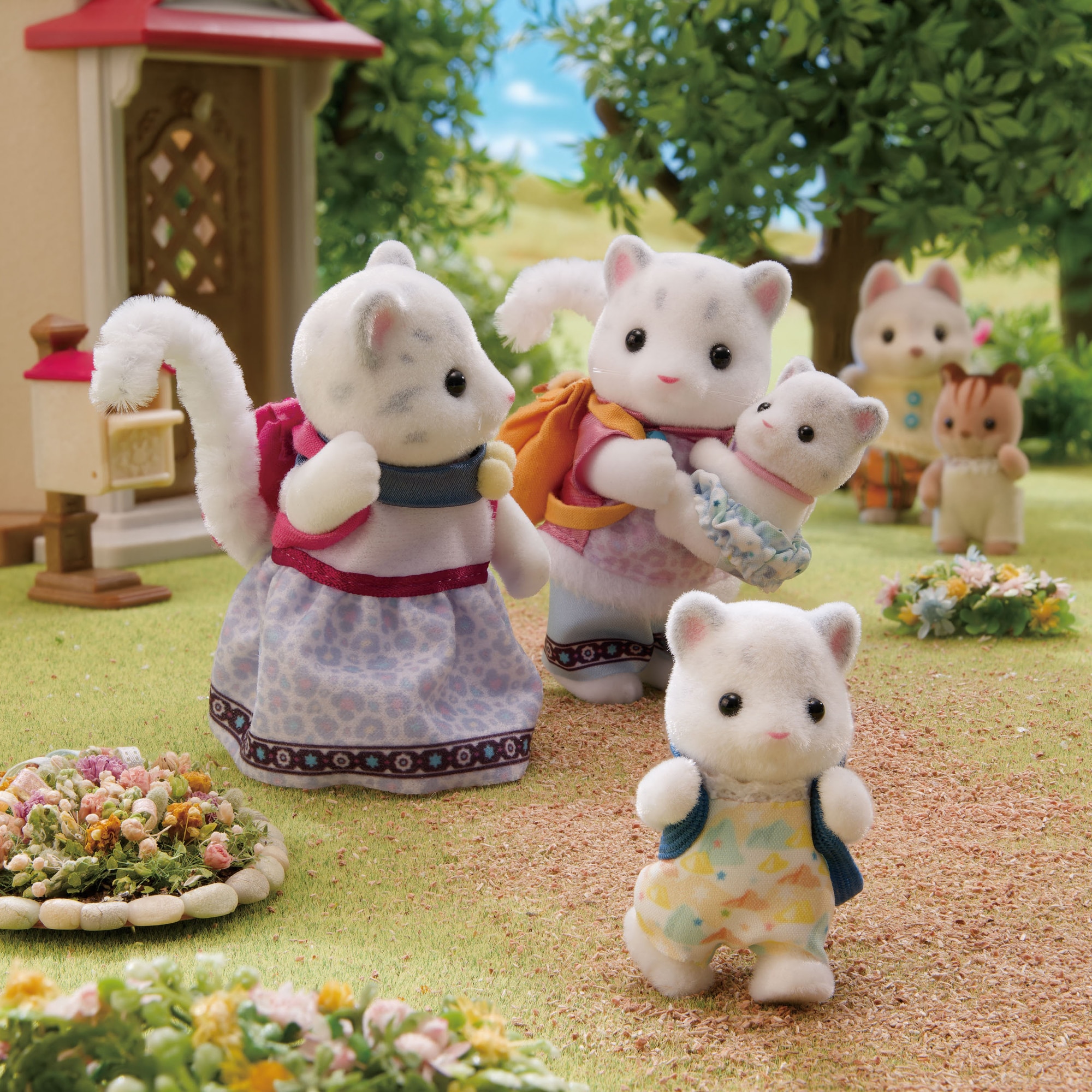 Familia Leopardo de las Nieves Sylvanian Families 3
