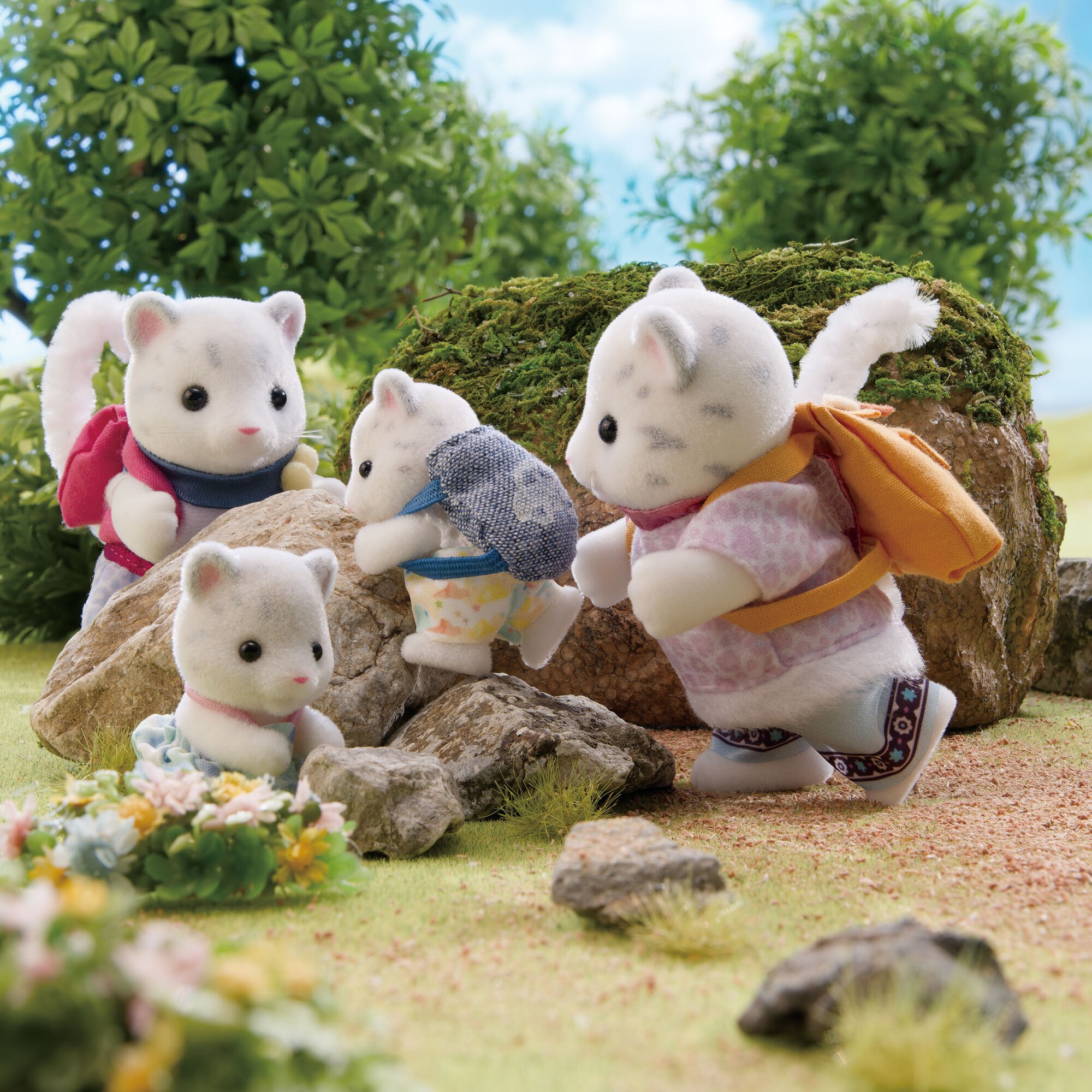 Familia Leopardo de las Nieves Sylvanian Families 4