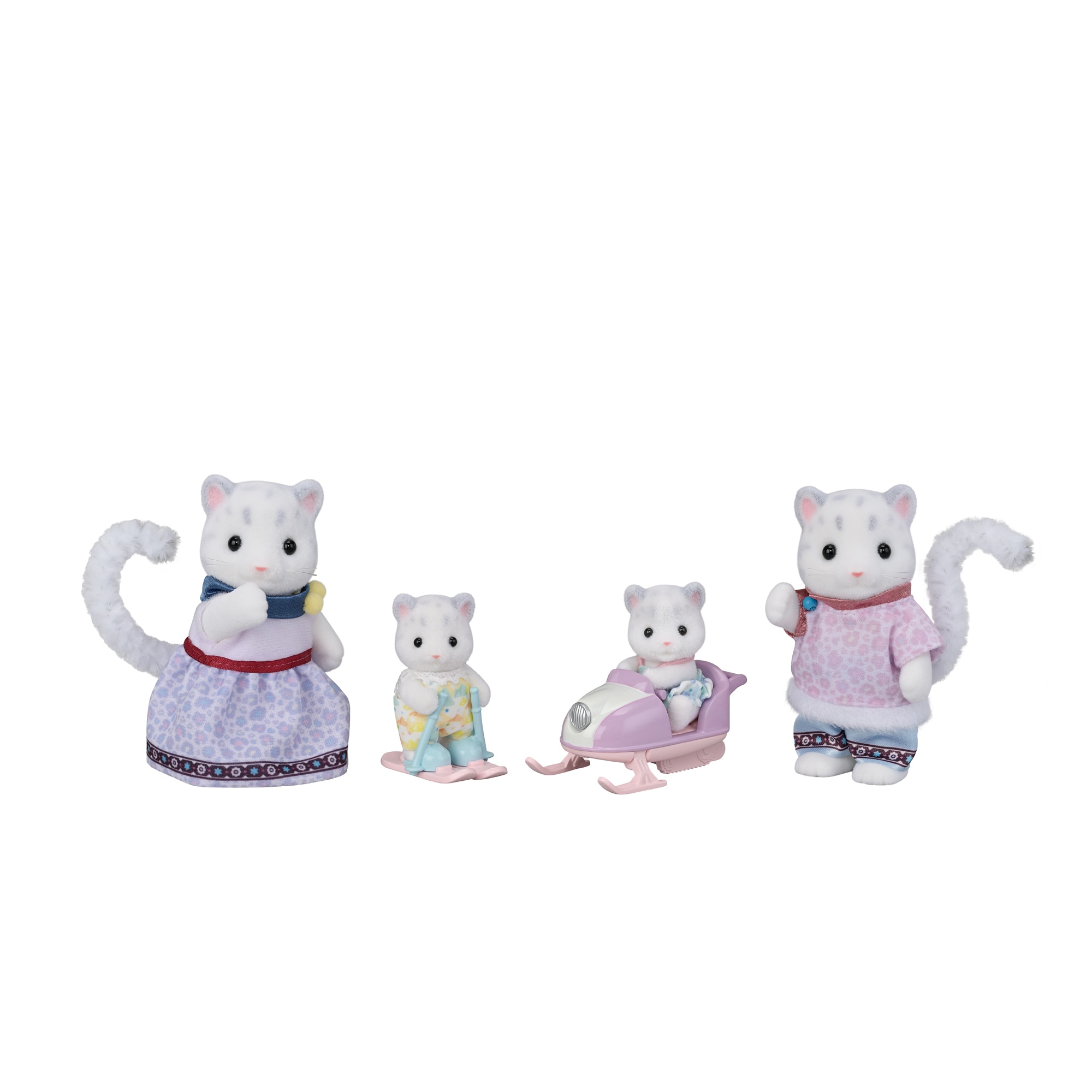 Familia Leopardo de las Nieves Sylvanian Families 9