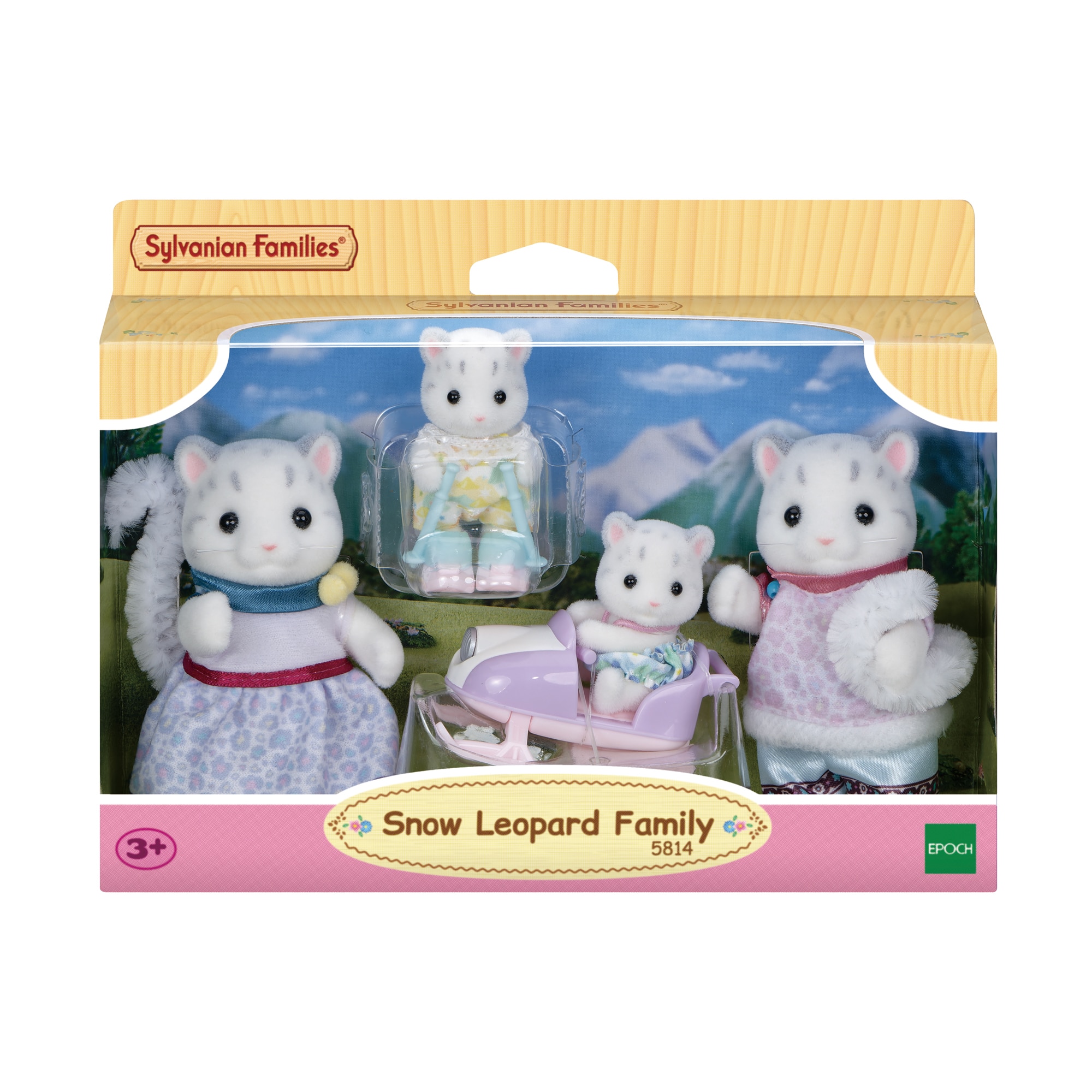 Familia Leopardo de las Nieves Sylvanian Families 15