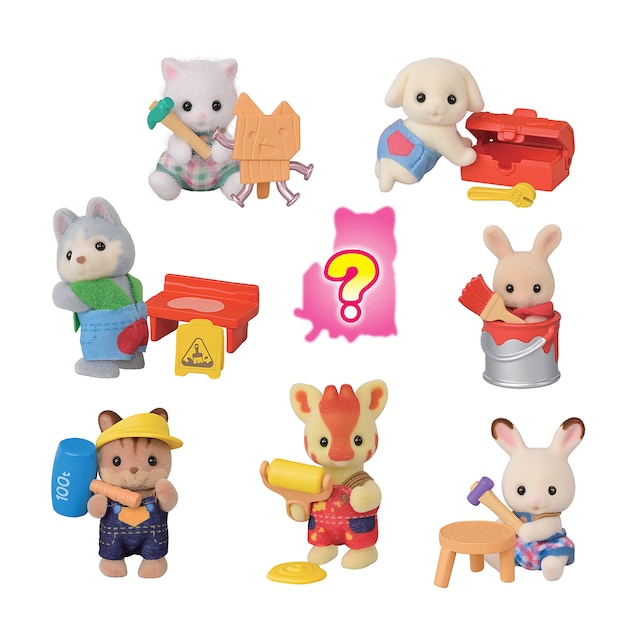 Imagen 0 de Bolsas Sorpresa Edición Bebés Constructores Sylvanian Families modelos surtidos