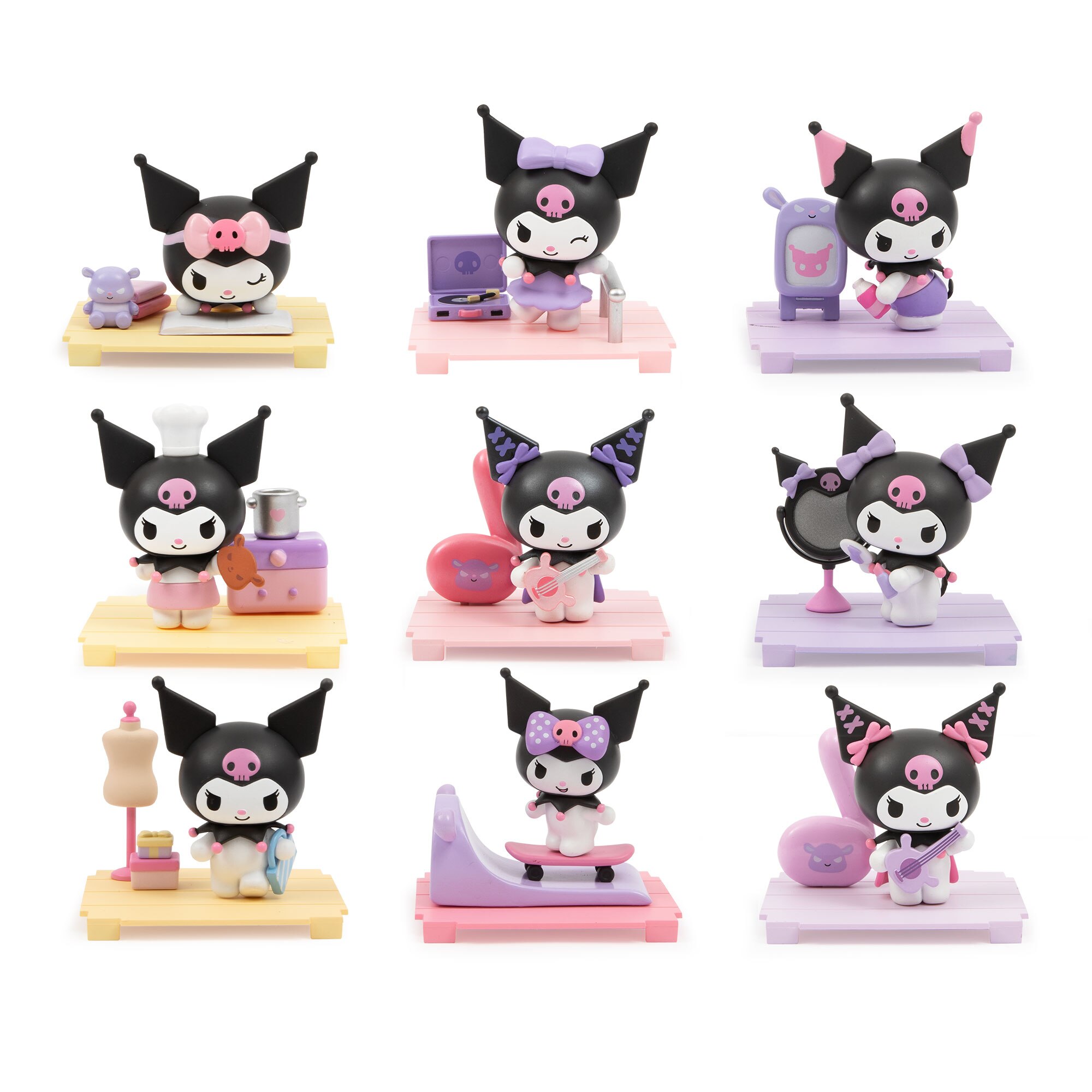 Mini caja regalo Kuromi Rhapsody Hello Kitty modelos surtidos