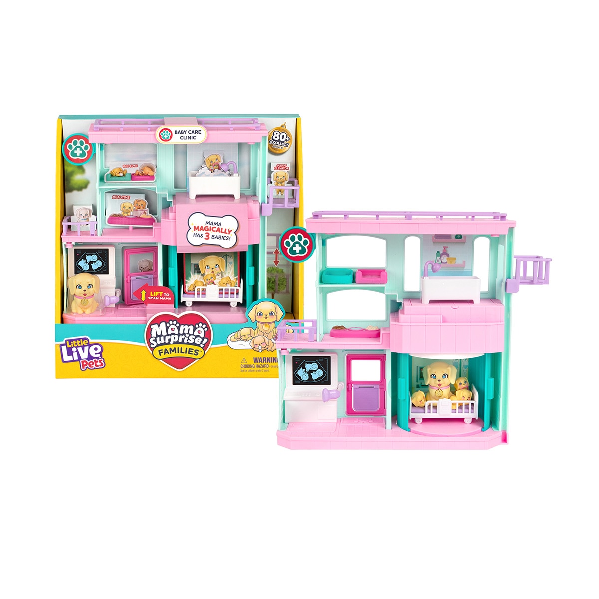 Little Live Pets – Mini muñeca Clínica Veterinaria Little Live Pets Moose.