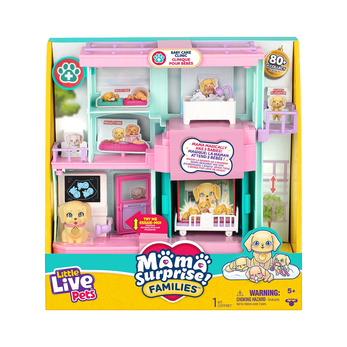 Mini muñeca Clínica Veterinaria Little Live Pets Moose 10