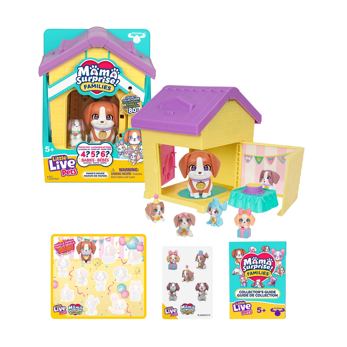 Mini muñeca Mamá Casa Little Live Pets Moose modelos surtidos 6